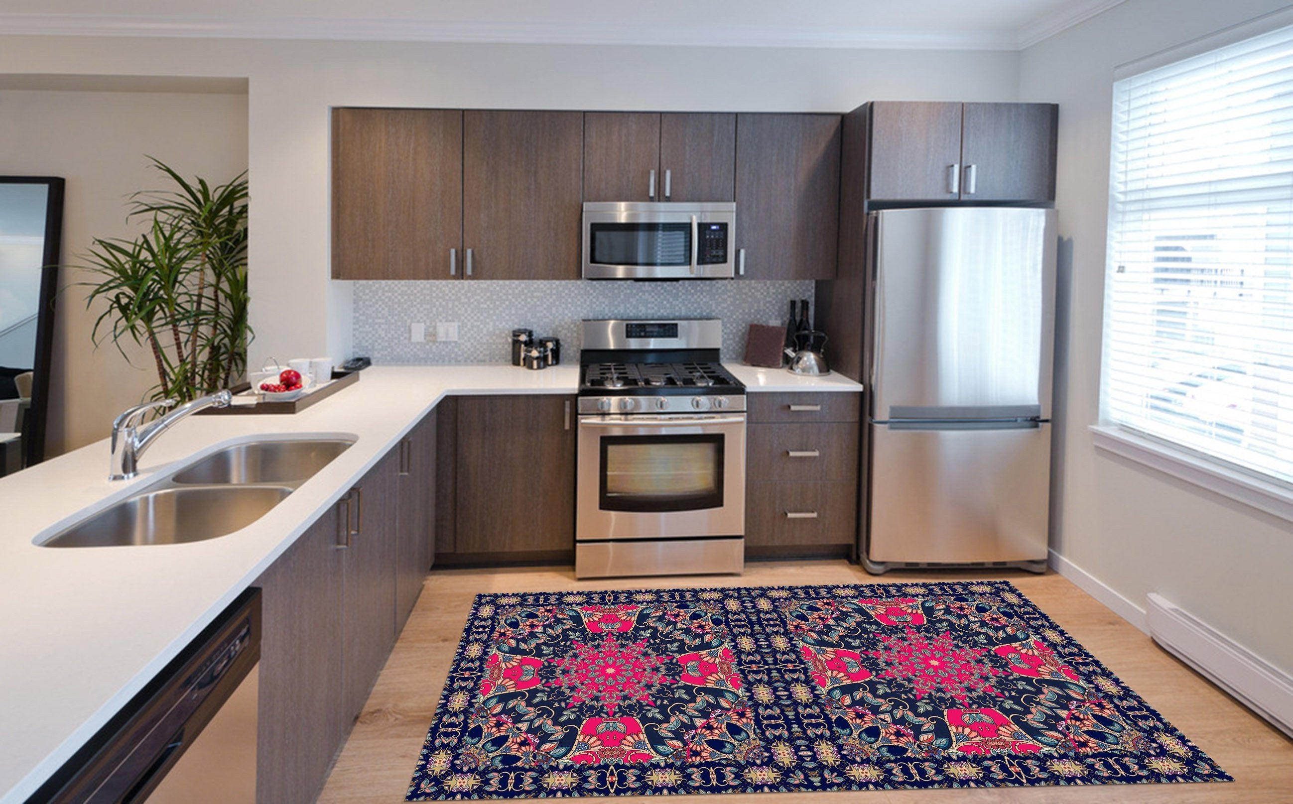 3D Pretty Pattern 689 Kitchen Mat Floor Mural Wallpaper AJ Wallpaper