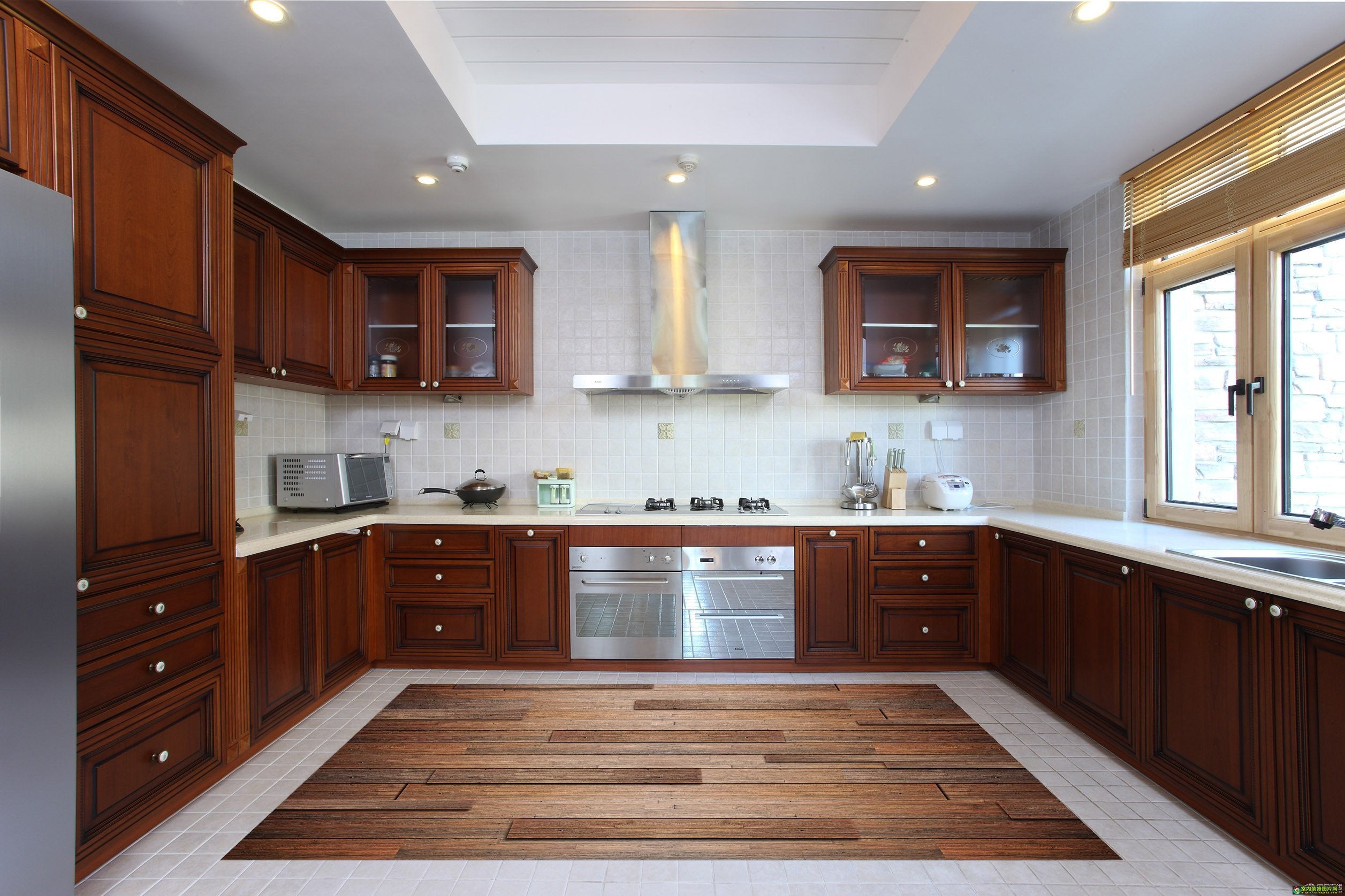 3D Vintage Wood Boards 679 Kitchen Mat Floor Mural Wallpaper AJ Wallpaper