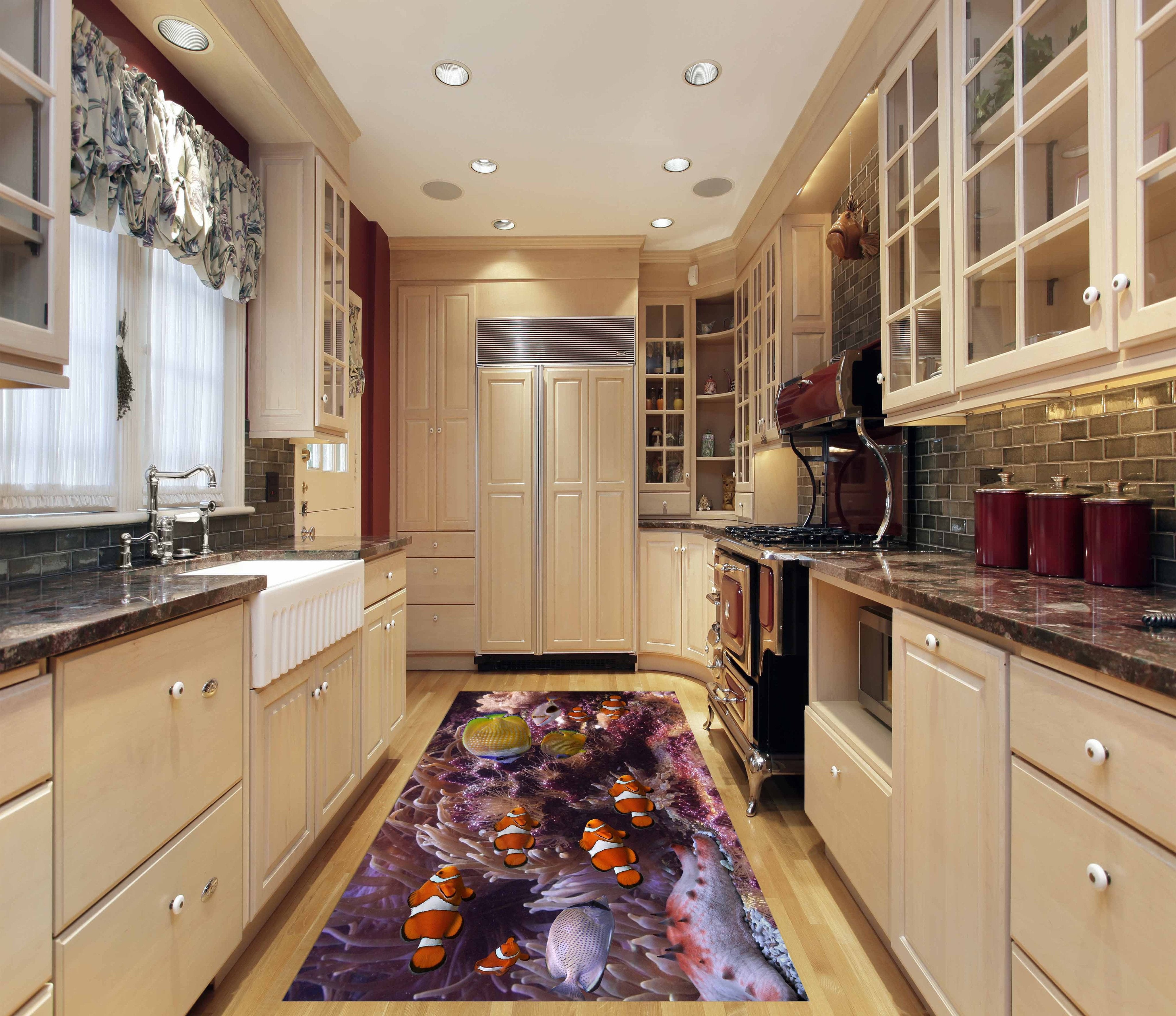 3D Seabed Scenery 110 Kitchen Mat Floor Mural Wallpaper AJ Wallpaper