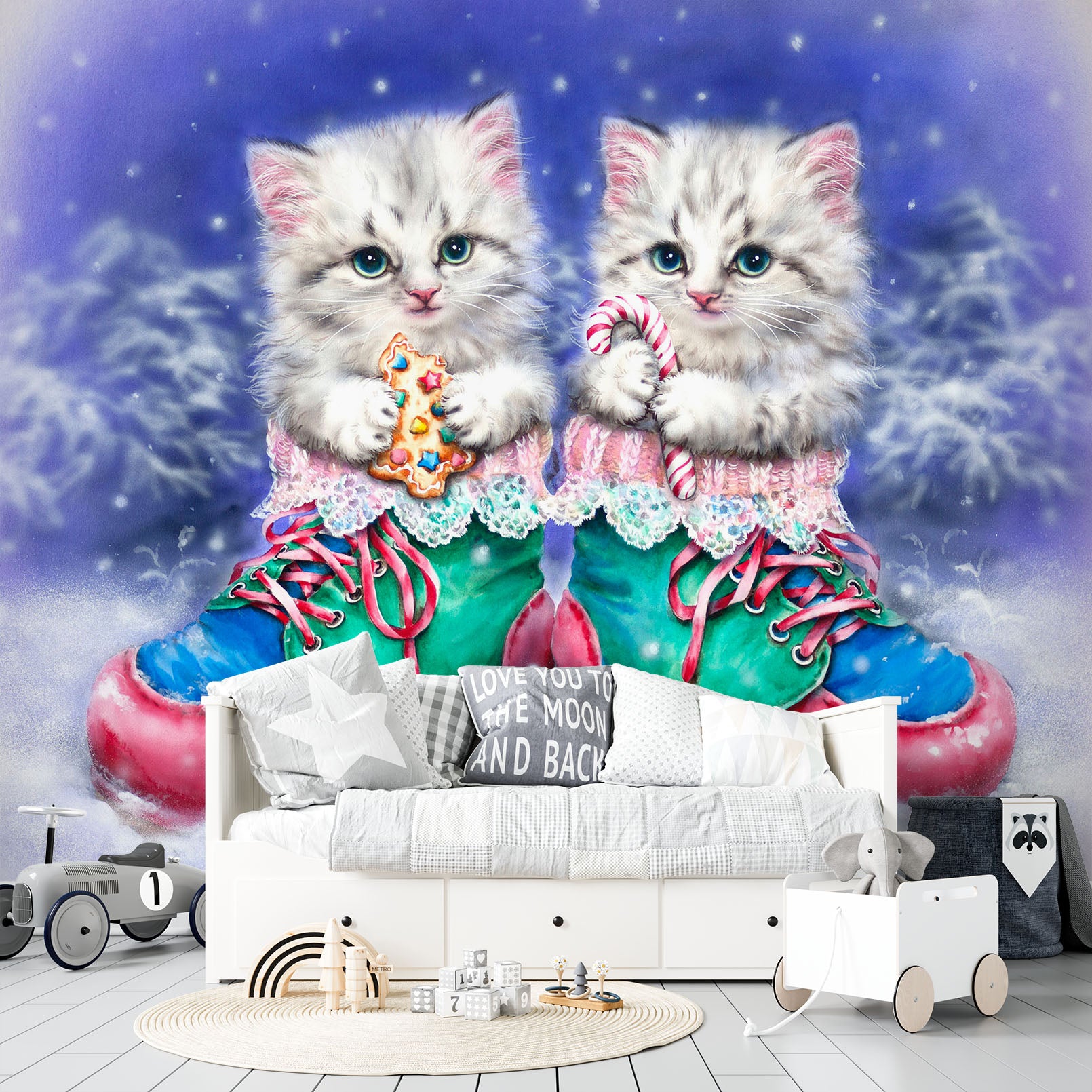 3D Cat Shoes 5456 Kayomi Harai Wall Mural Wall Murals