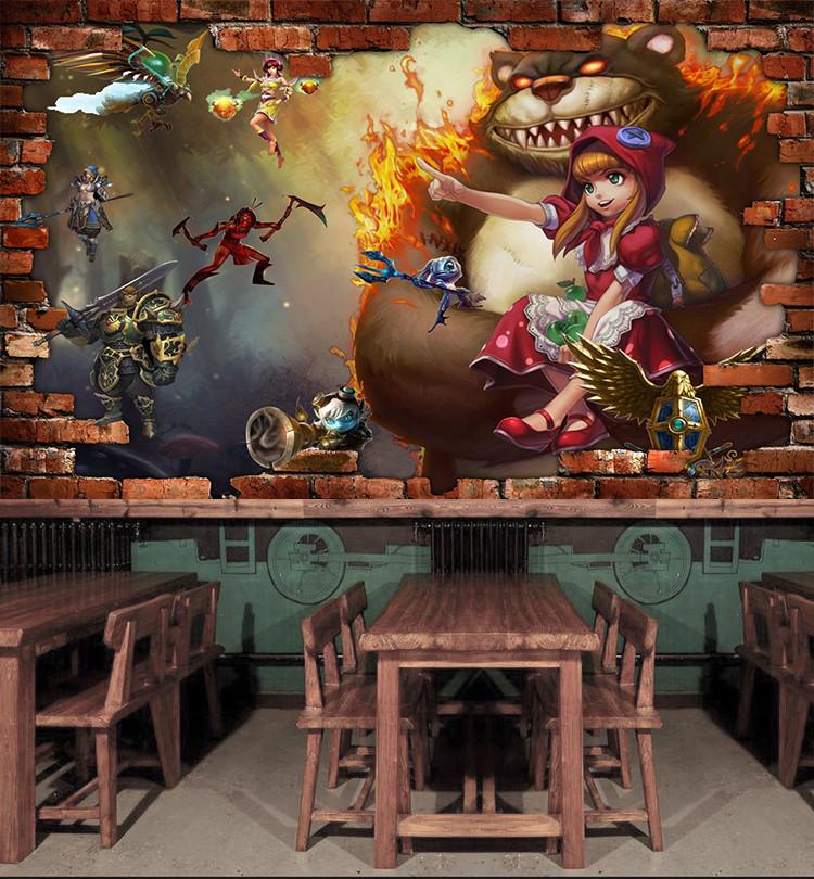 3D Red Cat Girl 046 Wallpaper AJ Wallpaper