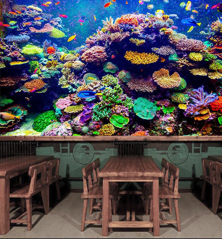 3D Seabed Fish 538 Wallpaper AJ Wallpaper