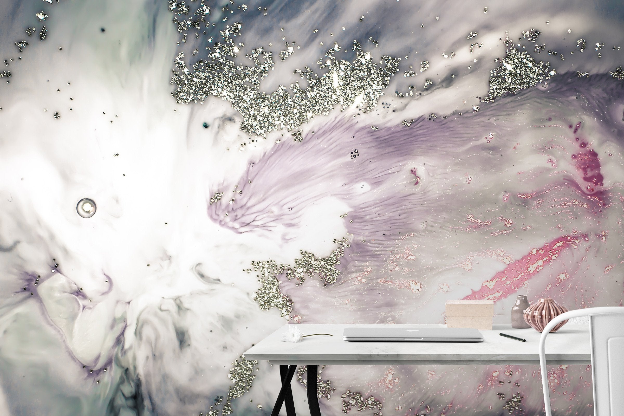 3D Irregular Purple 74 Wallpaper AJ Wallpaper