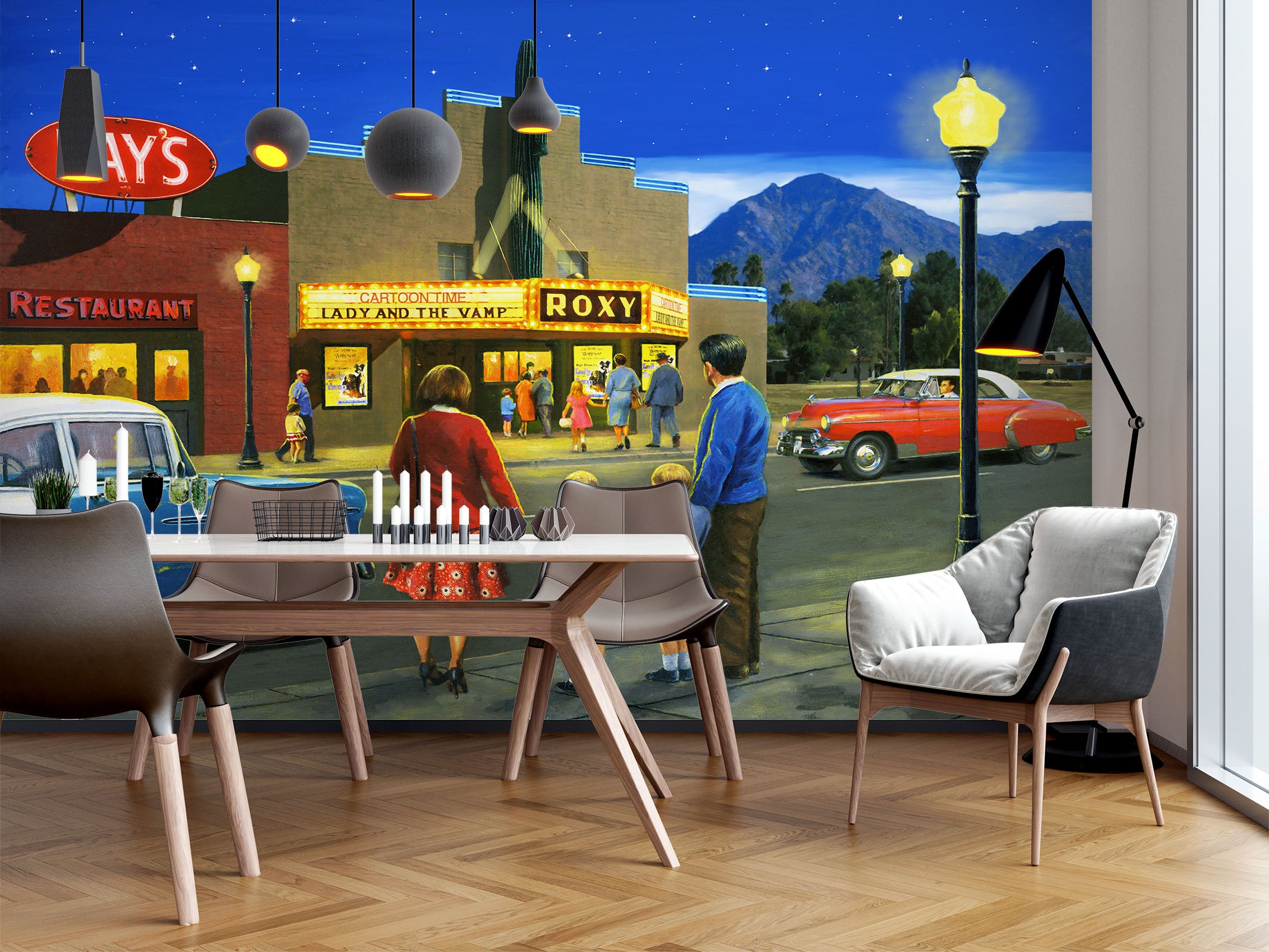 3D Theatre House 125 Kevin Walsh Wall Mural Wall Murals