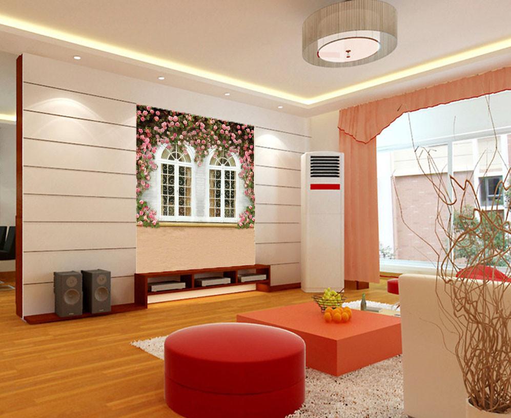 Flowers Door 1 Wallpaper AJ Wallpaper