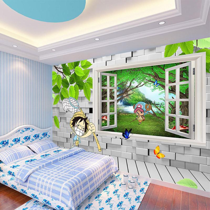 3D Trees Boys View 844 Wallpaper AJ Wallpaper