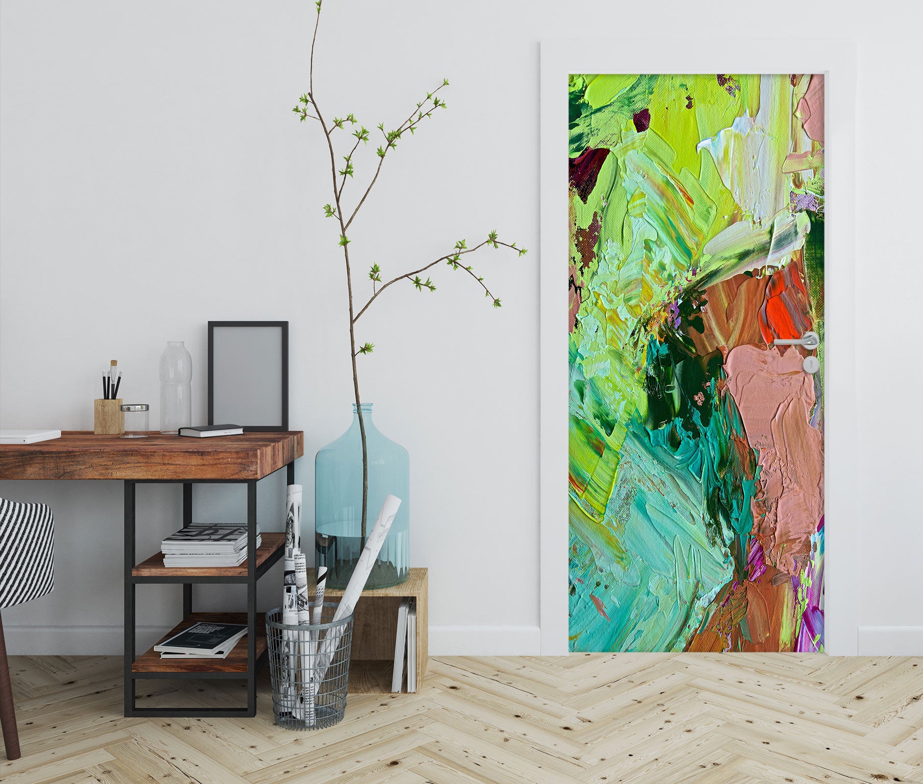 3D Paint Pattern 93123 Allan P. Friedlander Door Mural