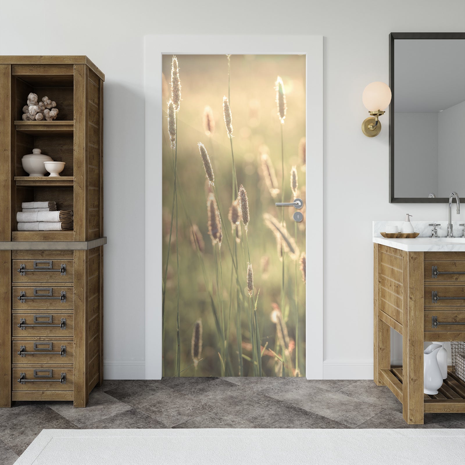 3D Fresh Setaria 5073 Assaf Frank Door Mural