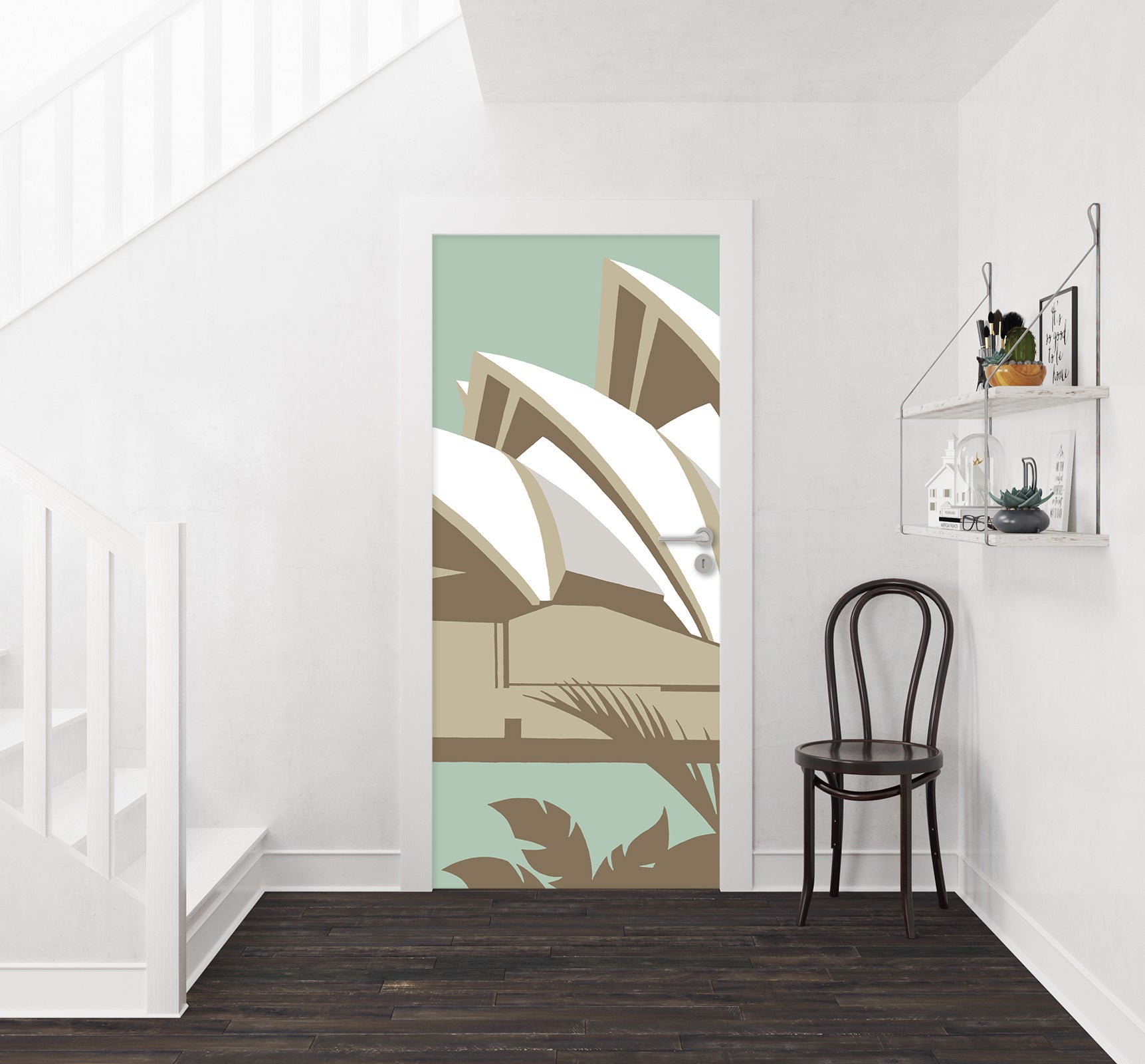 3D Sydney Grand Theatre 9288 Steve Read Door Mural