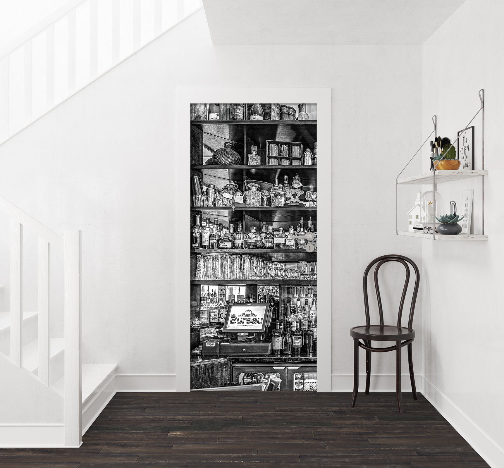 3D Wine Rack 106103 Assaf Frank Door Mural