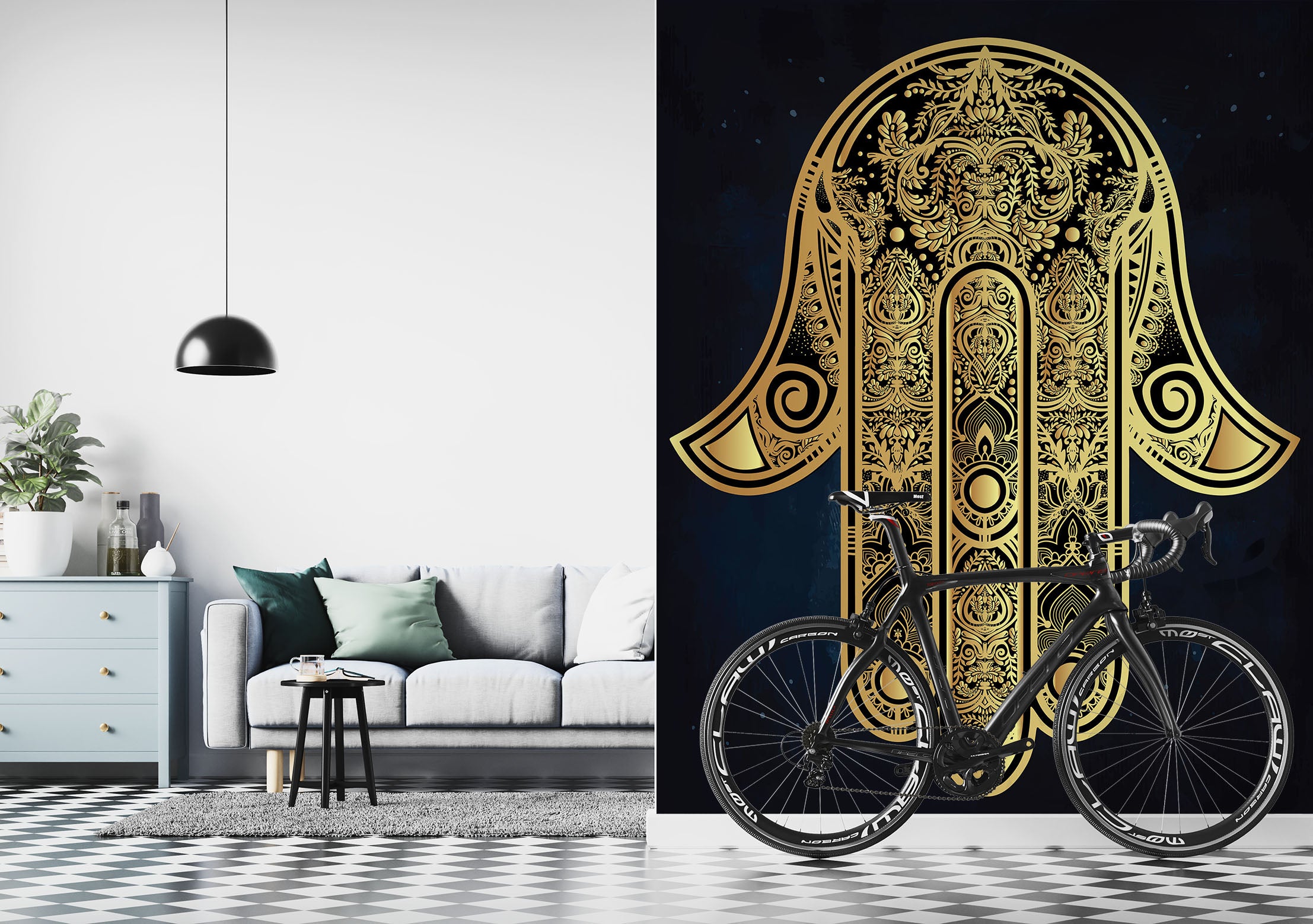 3D Hand Of Fatima 57152 Wall Murals