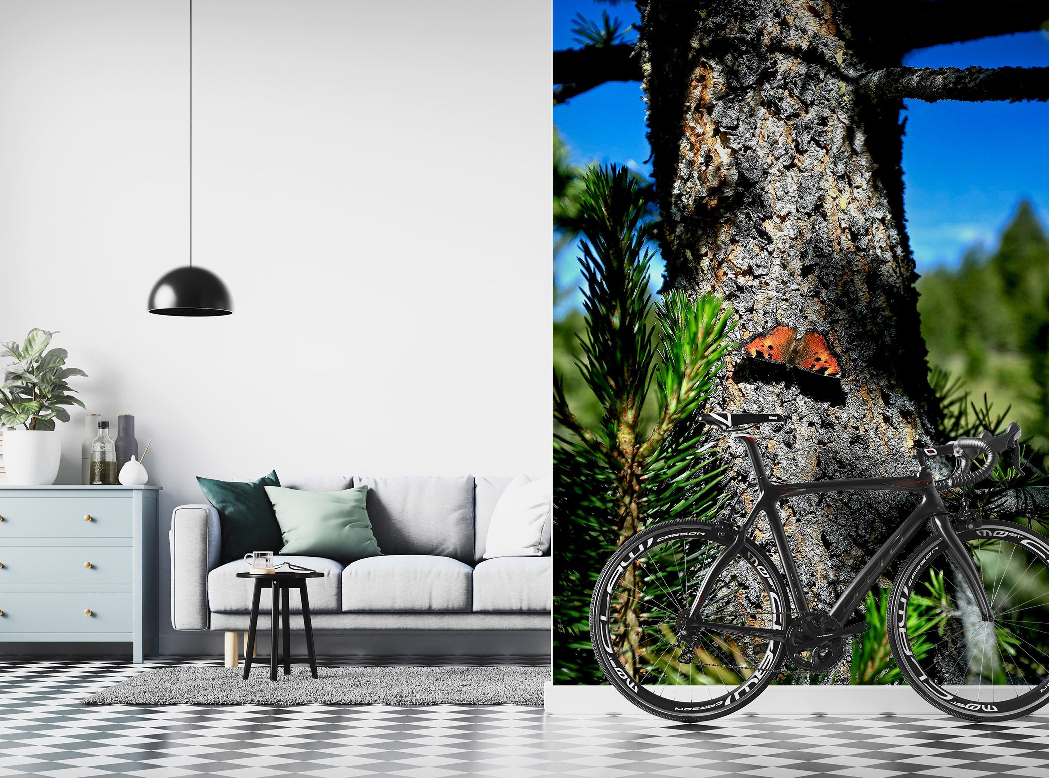 3D Alpine Butterfly 62097 Kathy Barefield Wall Mural Wall Murals