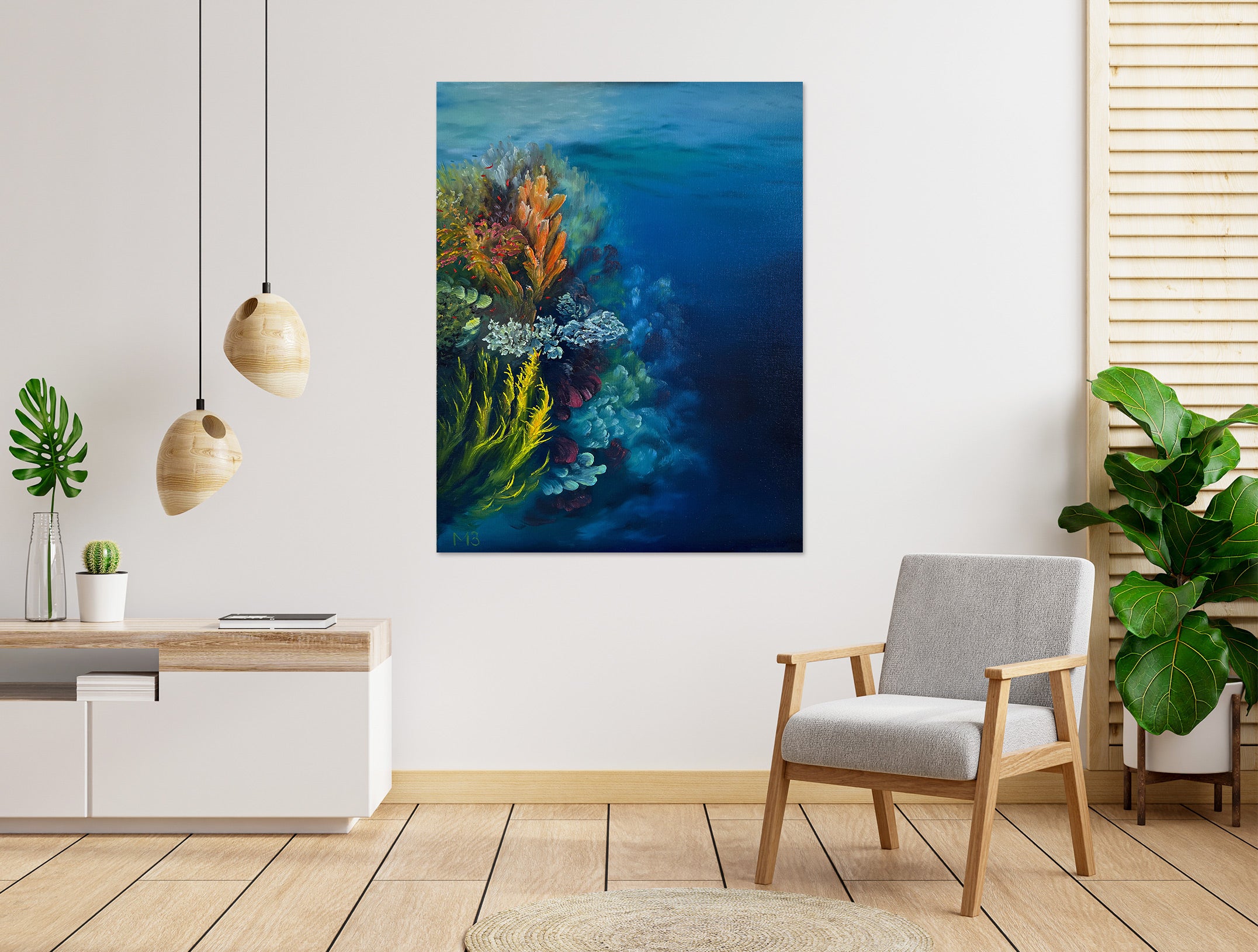 3D Coral 10068 Marina Zotova Wall Sticker