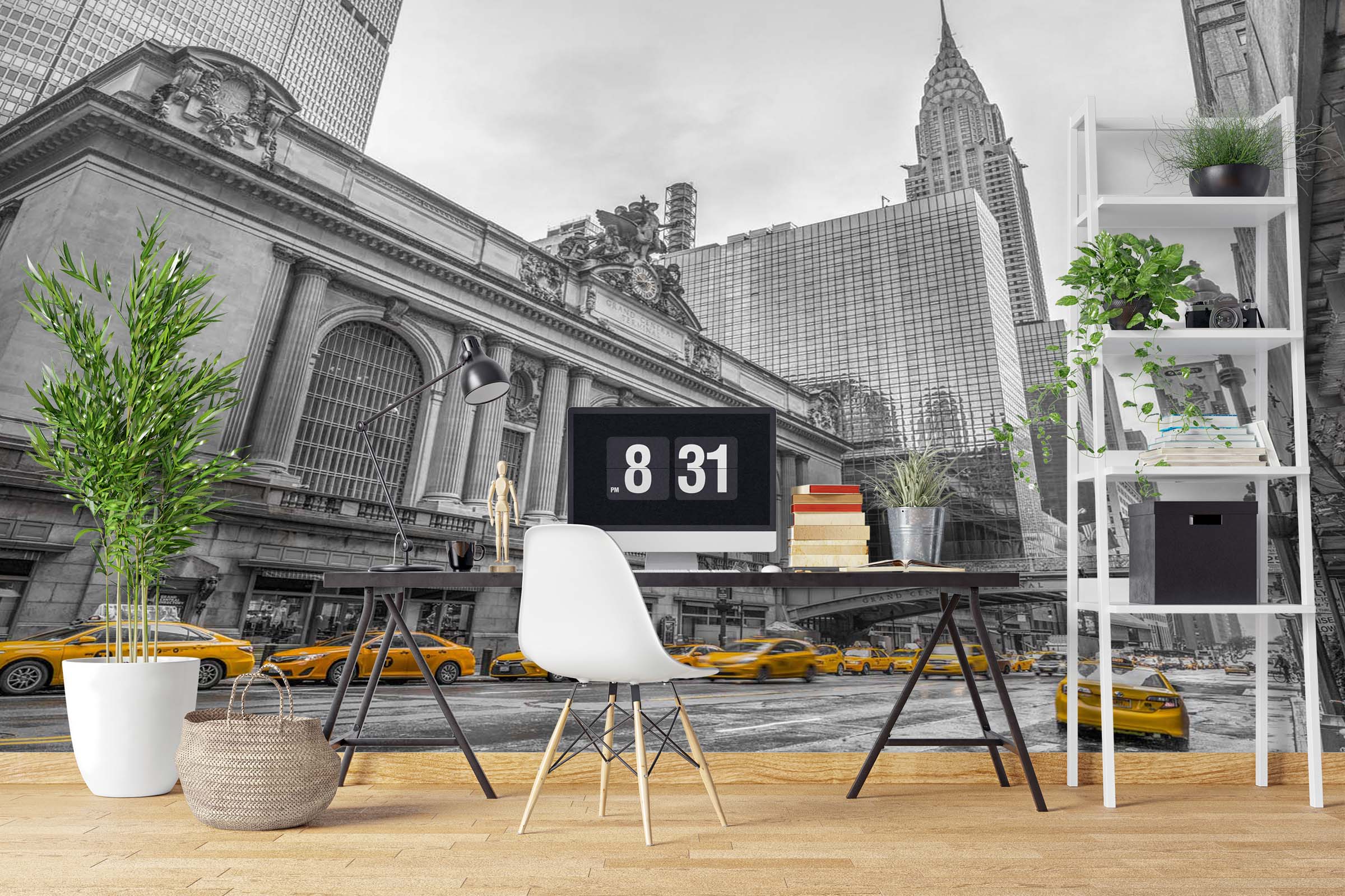 3D New York Taxi 024 Assaf Frank Wall Mural Wall Murals