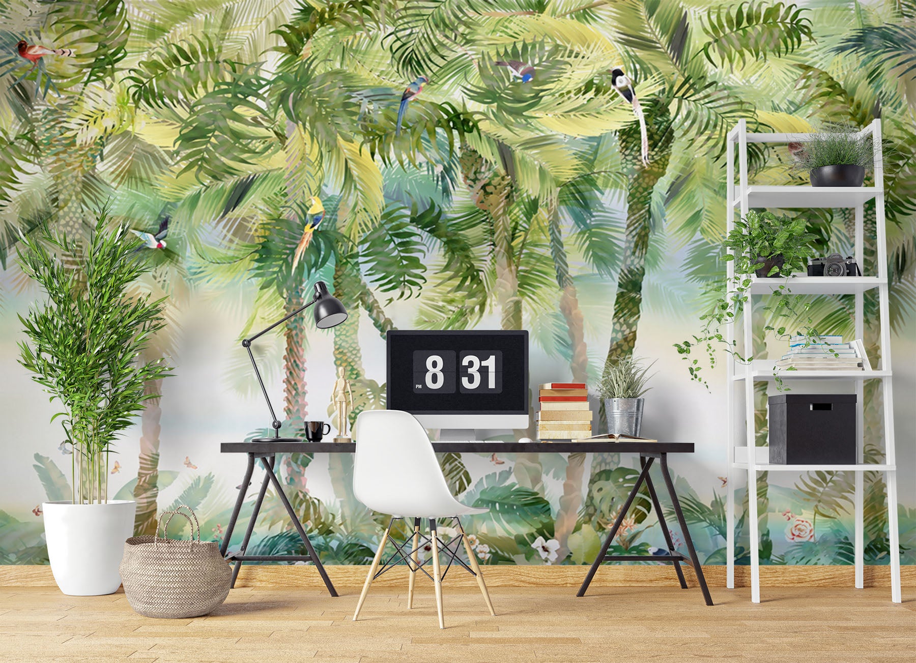 3D Woods Bird 1575 Wall Murals