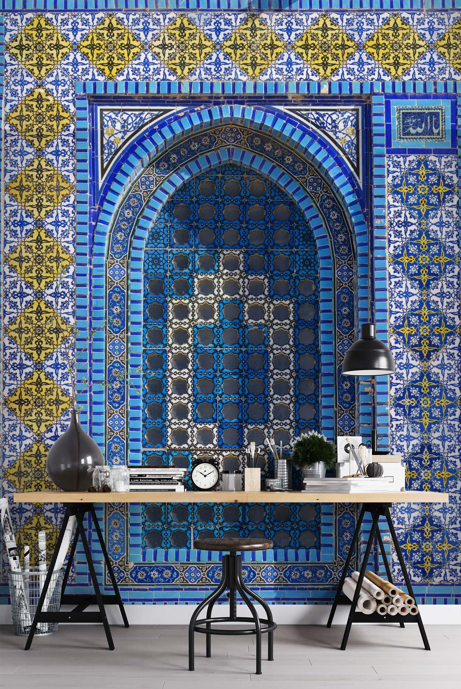 3D Traditional Pattern 114 Assaf Frank Wall Mural Wall Murals