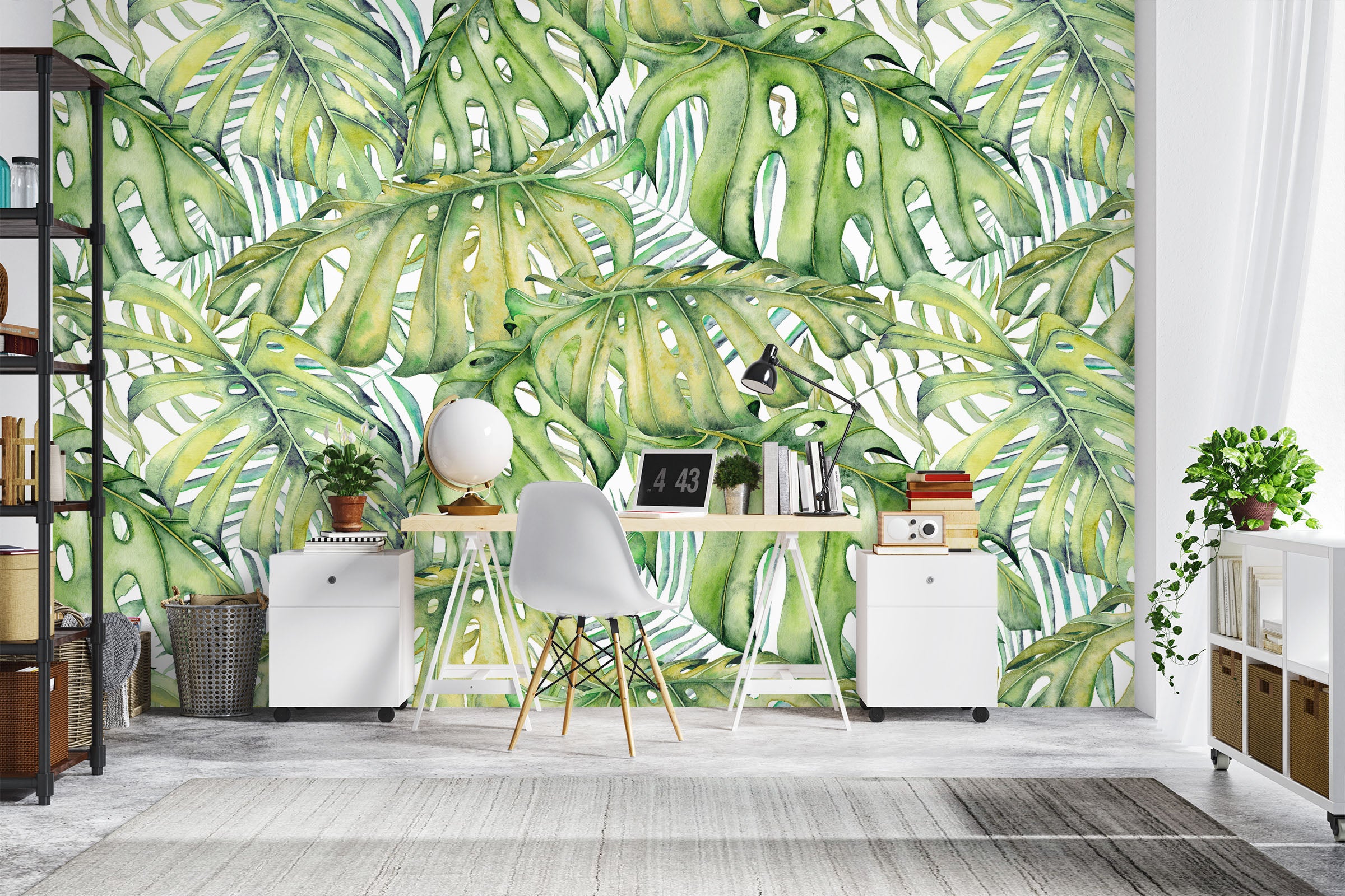3D Leaves 57231 Wall Murals