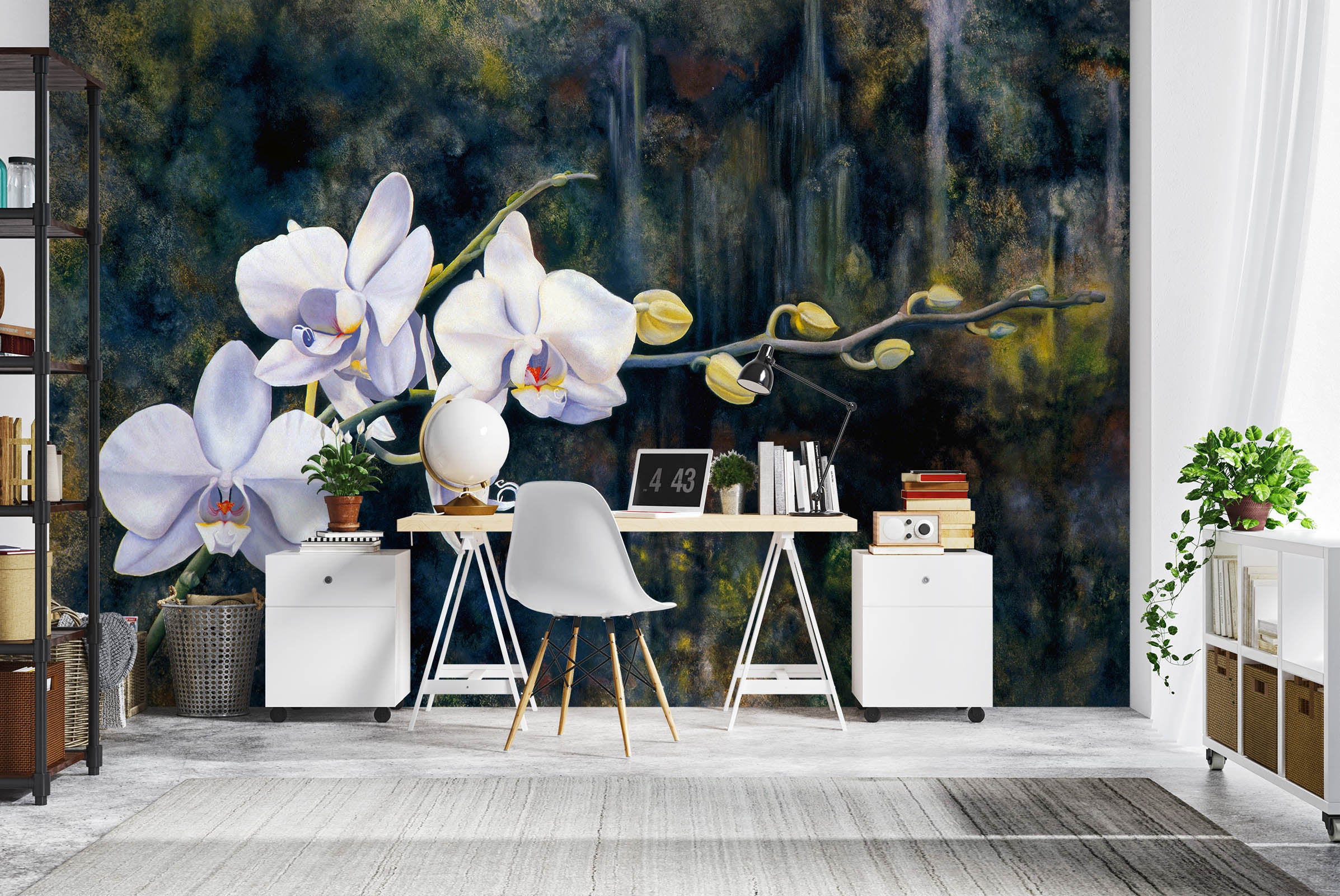 3D Flowers 11105 Matthew Holden Bates Wall Mural Wall Murals