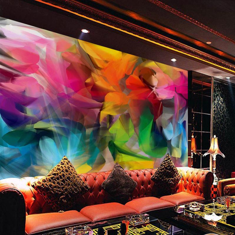 3D Colorful Flower 51 Wallpaper AJ Wallpaper