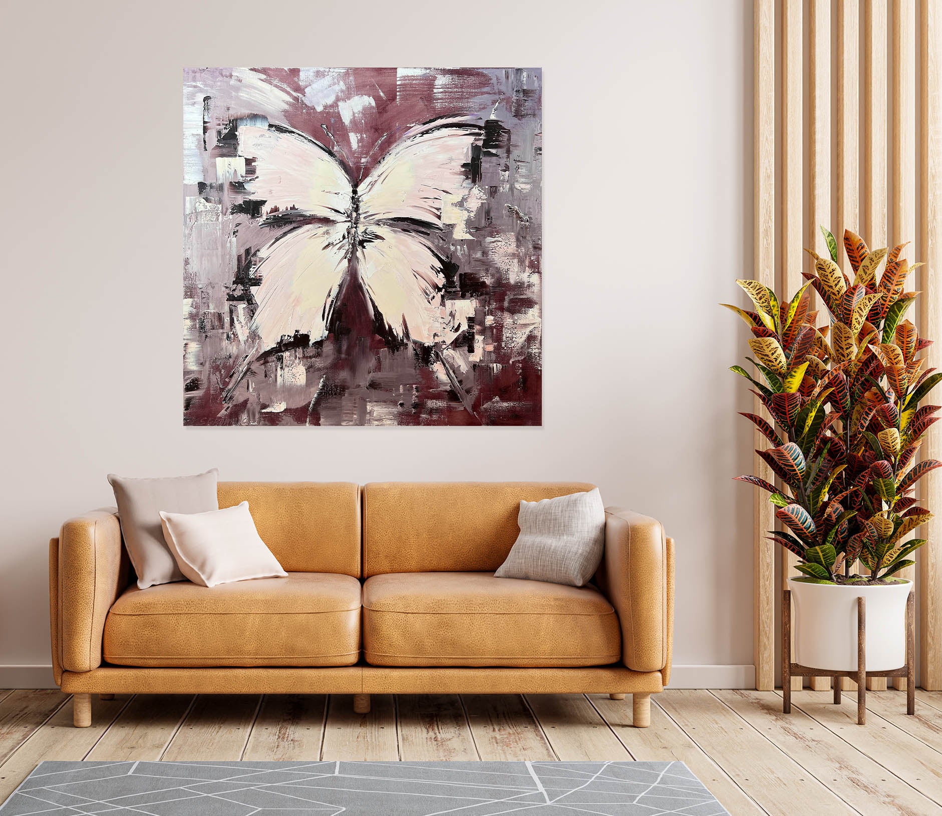 3D Painted Butterfly 456 Skromova Marina Wall Sticker