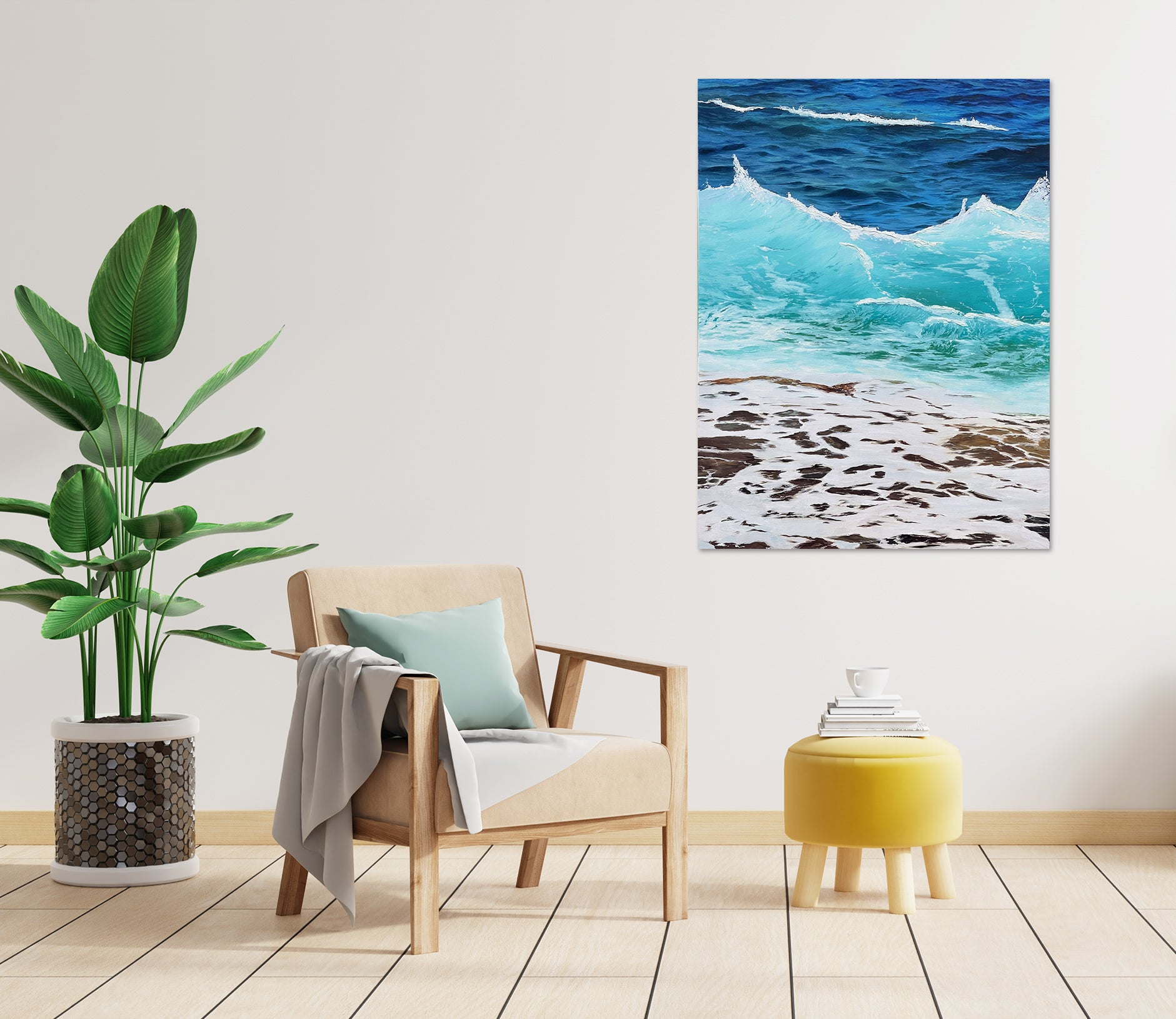 3D Ocean Waves 10078 Marina Zotova Wall Sticker