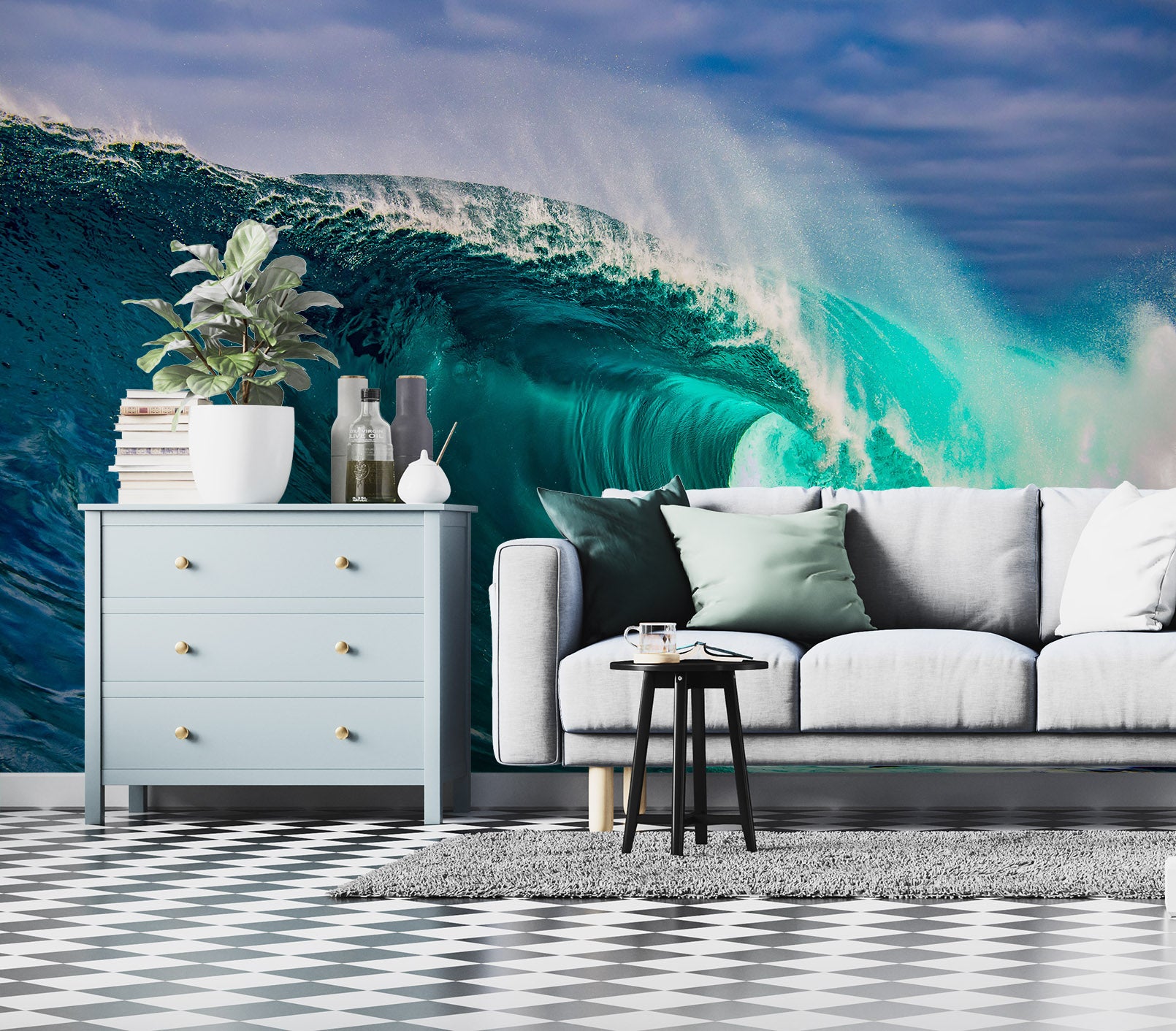 3D Waves 57217 Wall Murals