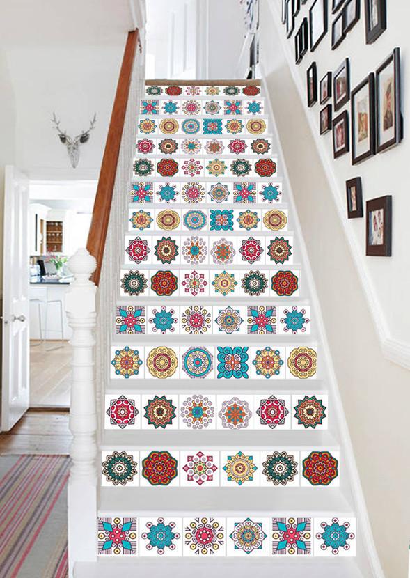 3D Beautiful Patterns 572 Stair Risers Wallpaper AJ Wallpaper