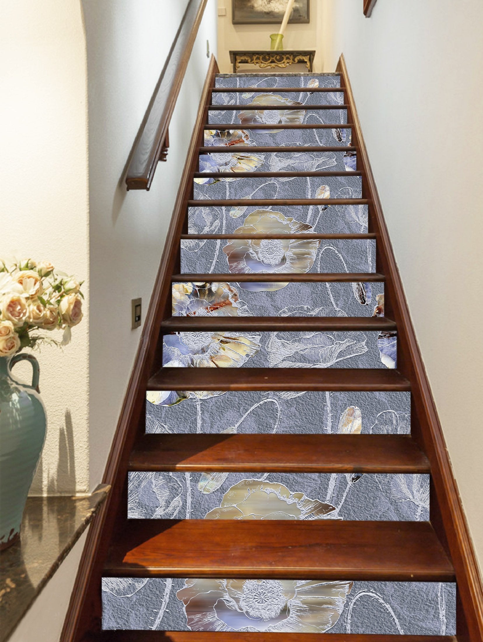 3D Printing Pattern 2160 Stair Risers Wallpaper AJ Wallpaper