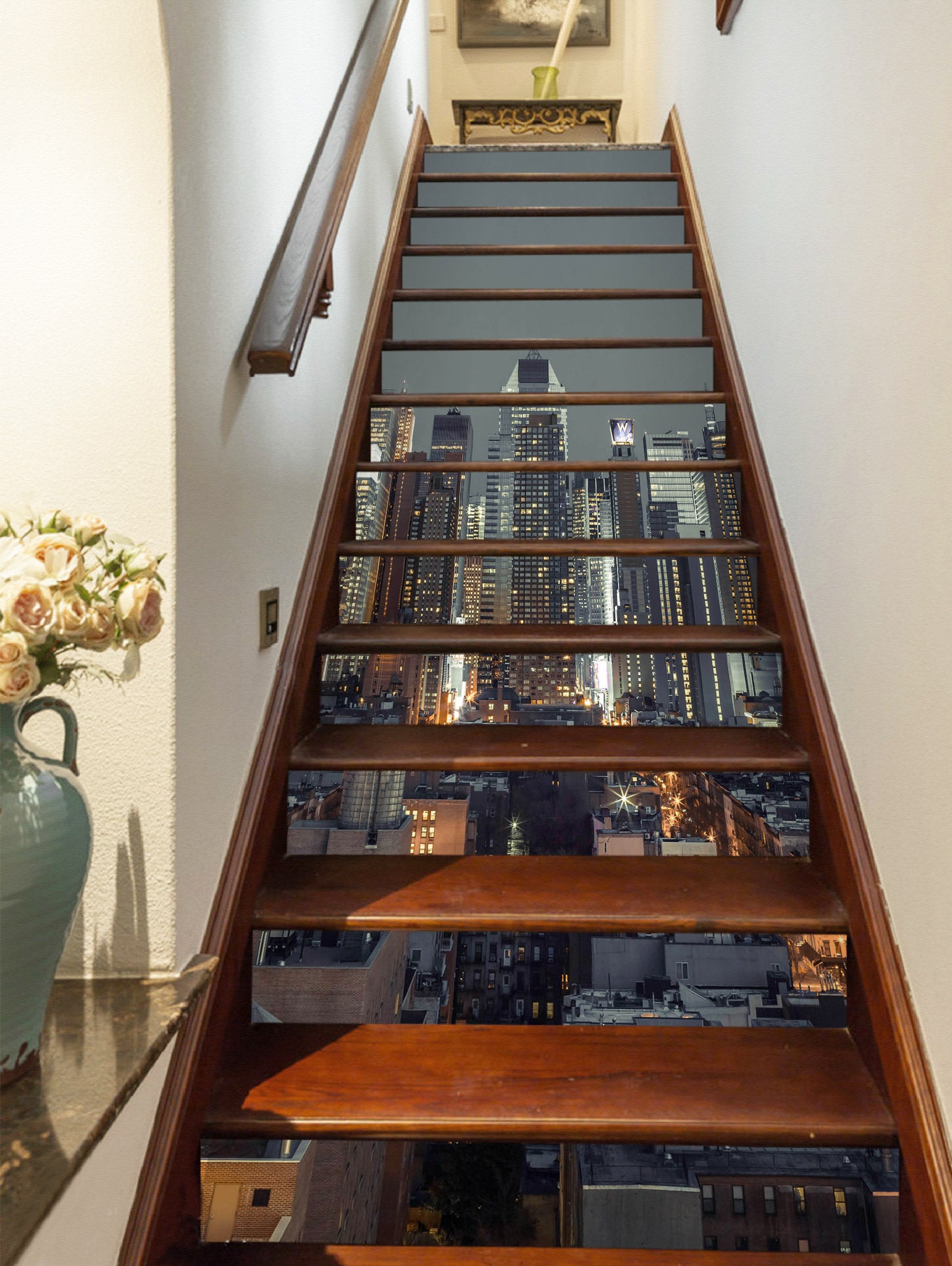 3D Night High Building 10948 Assaf Frank Stair Risers