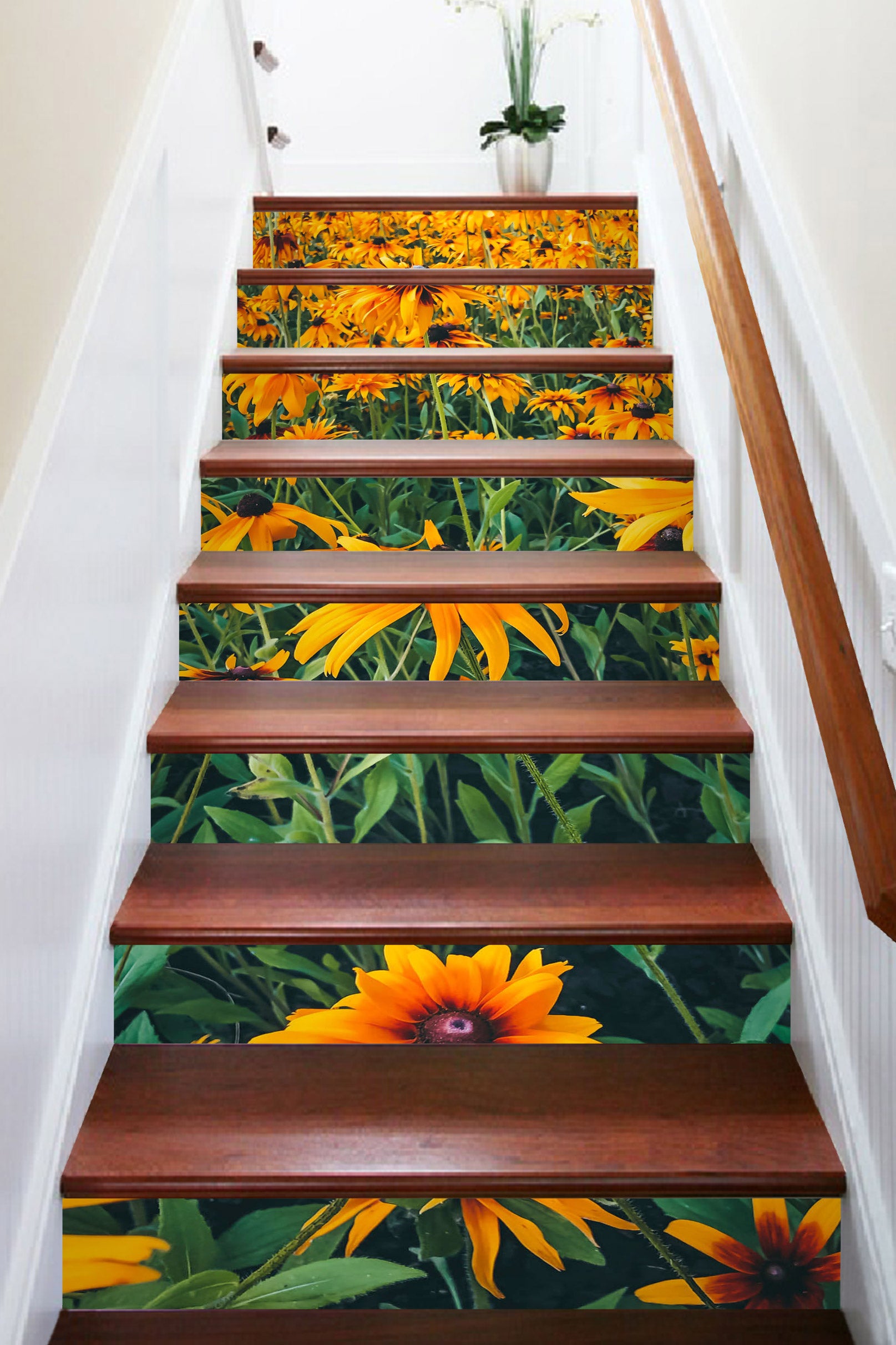 3D Warm Summer 533 Stair Risers