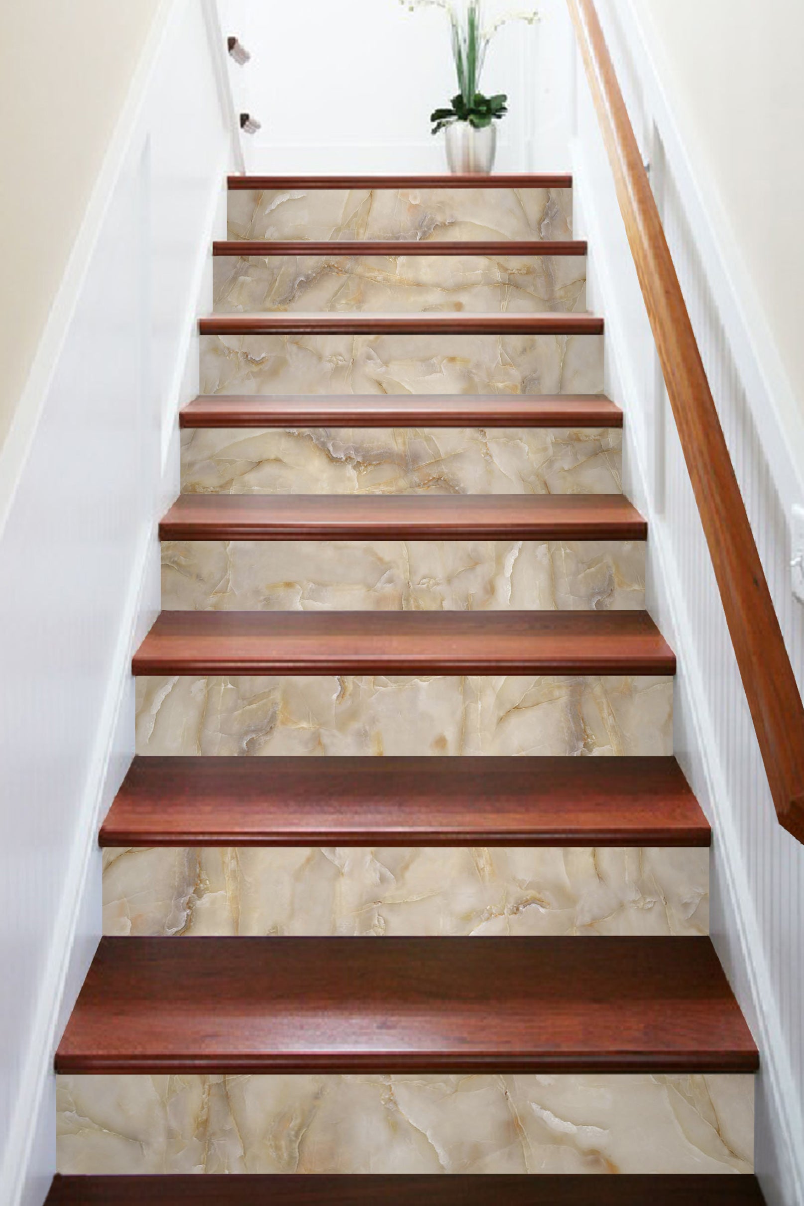 3D Wood Texture 565 Stair Risers