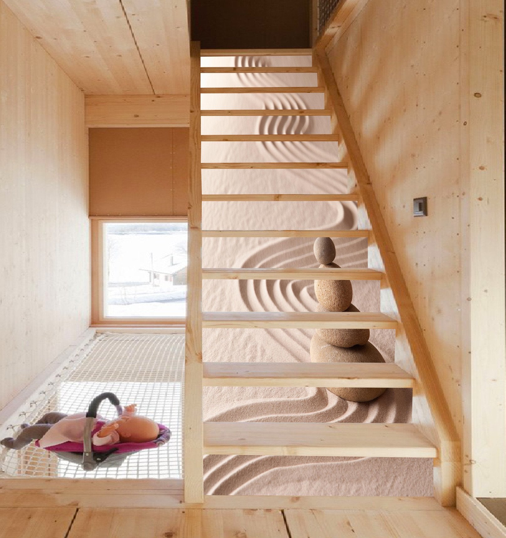 3D Sands And Stones 830 Stair Risers Wallpaper AJ Wallpaper