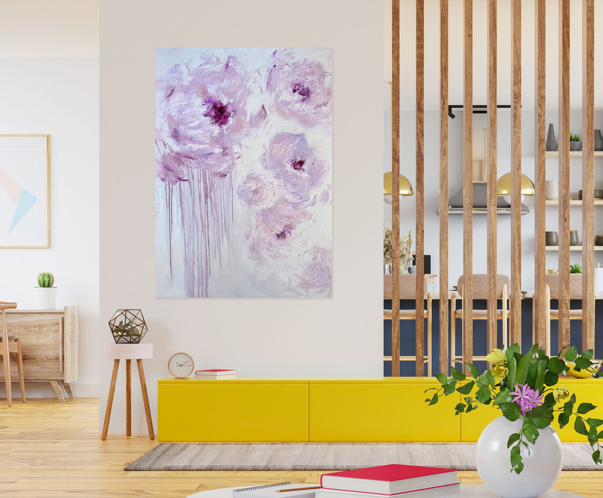 3D Pink Flower 63563 Skromova Marina Wall Sticker