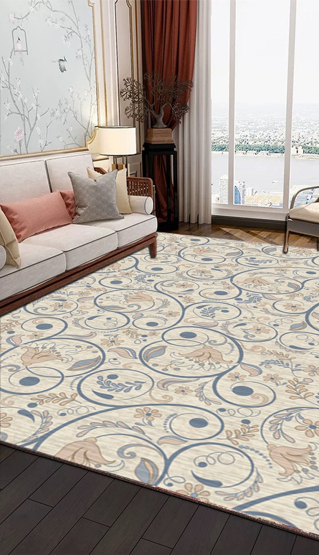 3D Color Pattern WG522 Non Slip Rug Mat Mat AJ Creativity Home