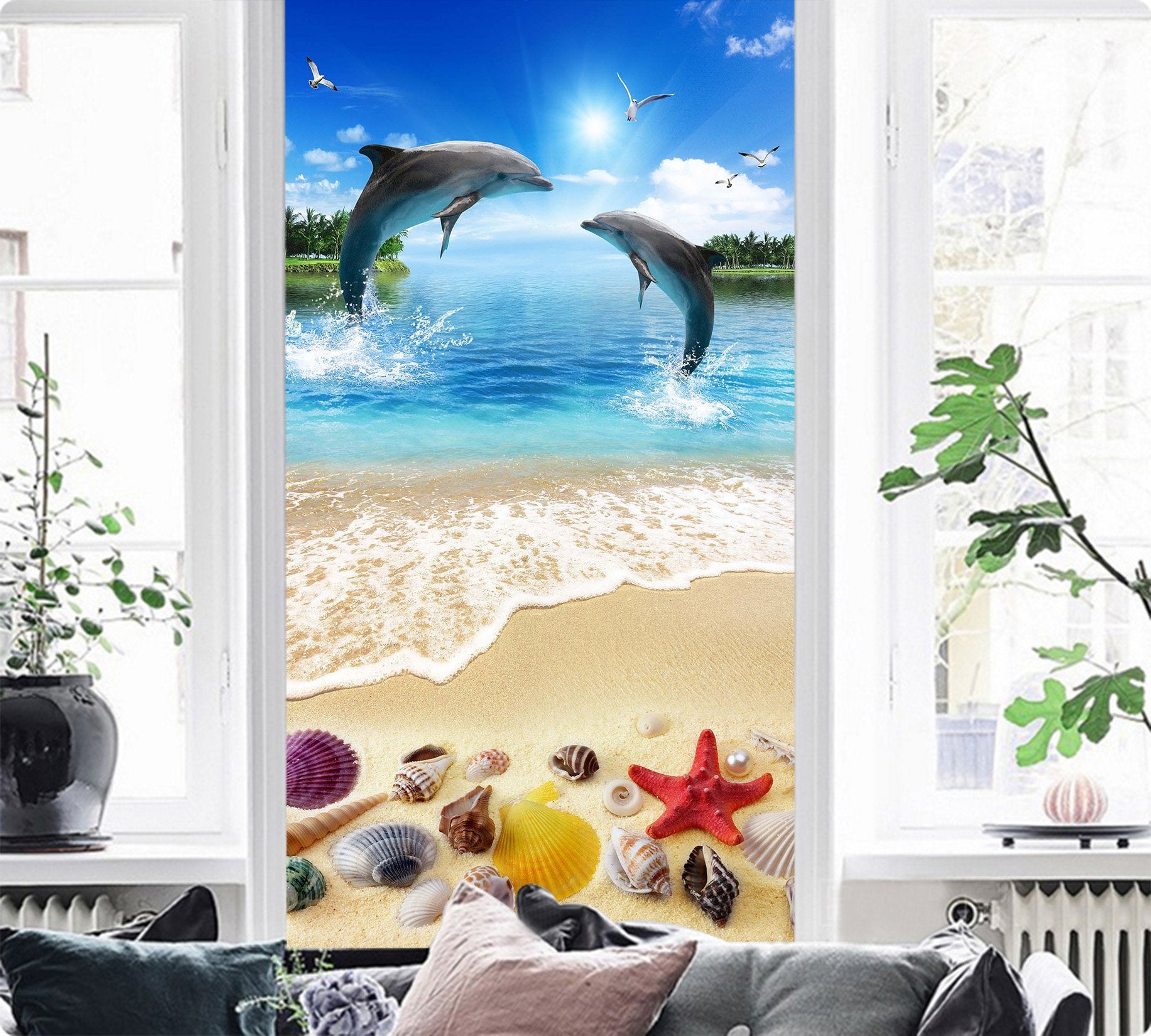 3D Beach Shells 1531 Wall Murals Wallpaper AJ Wallpaper