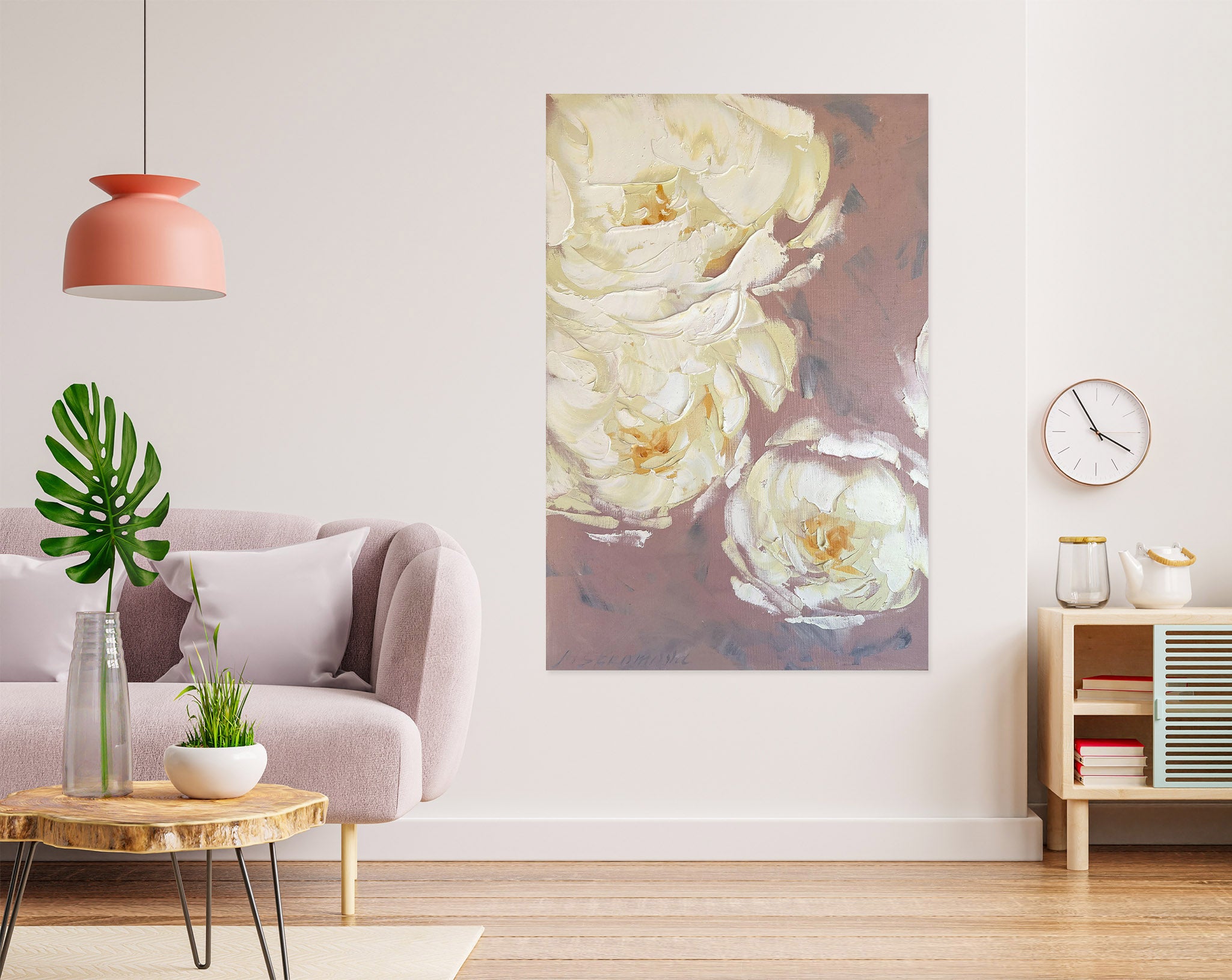 3D Elegant Rose 2608 Skromova Marina Wall Sticker