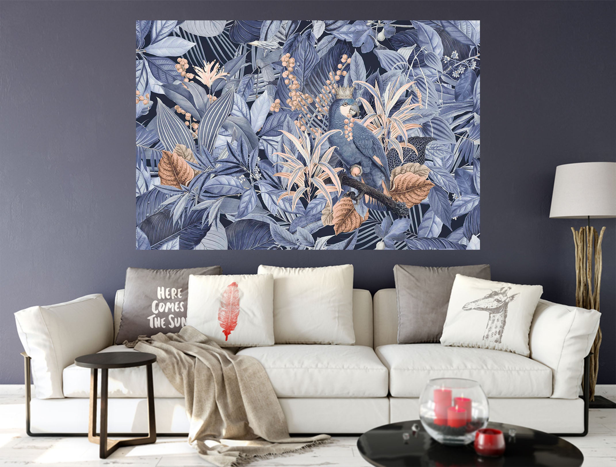 3D Night Forest 105 Andrea haase Wall Sticker