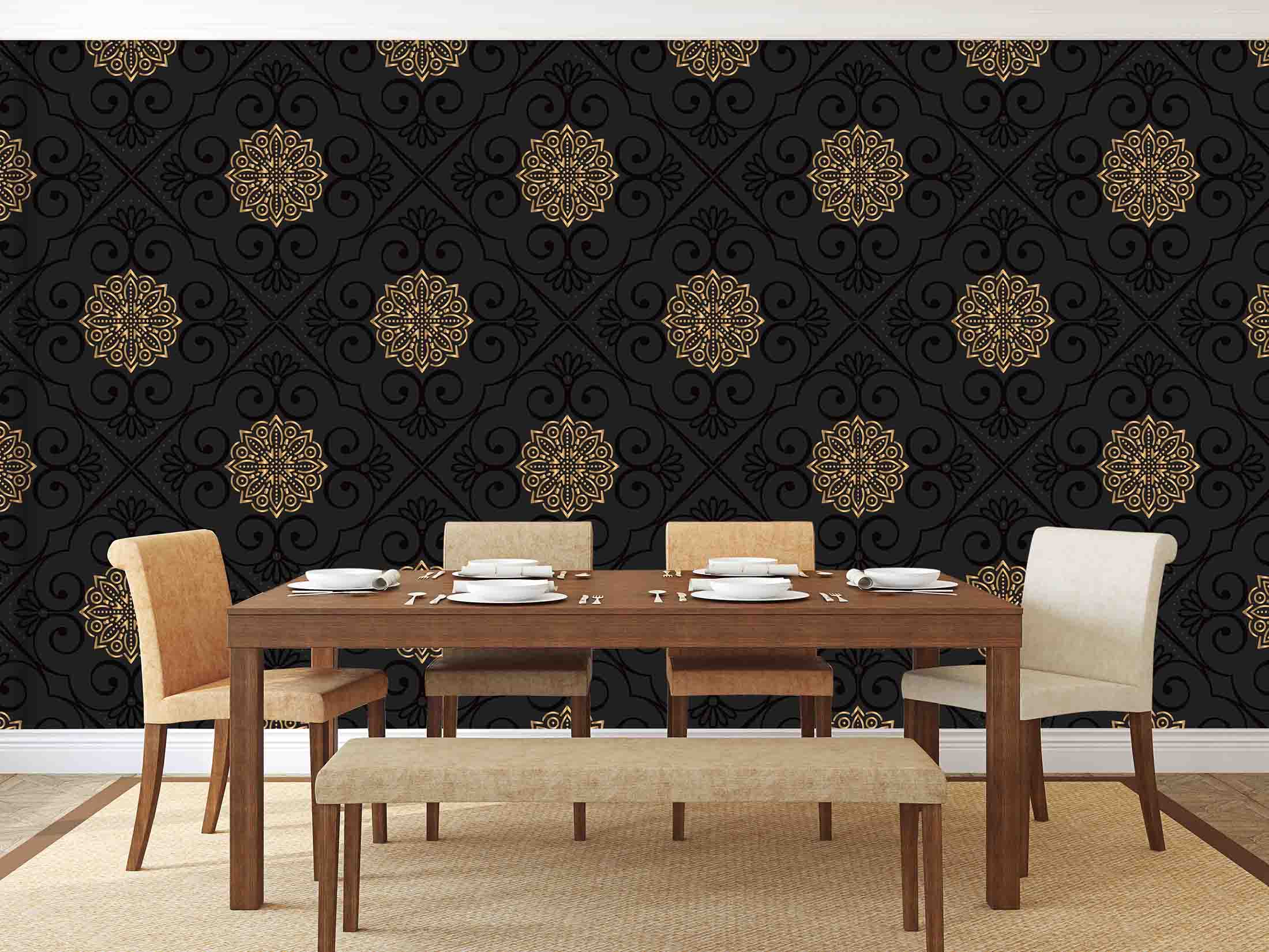 3D Flower Pattern 343