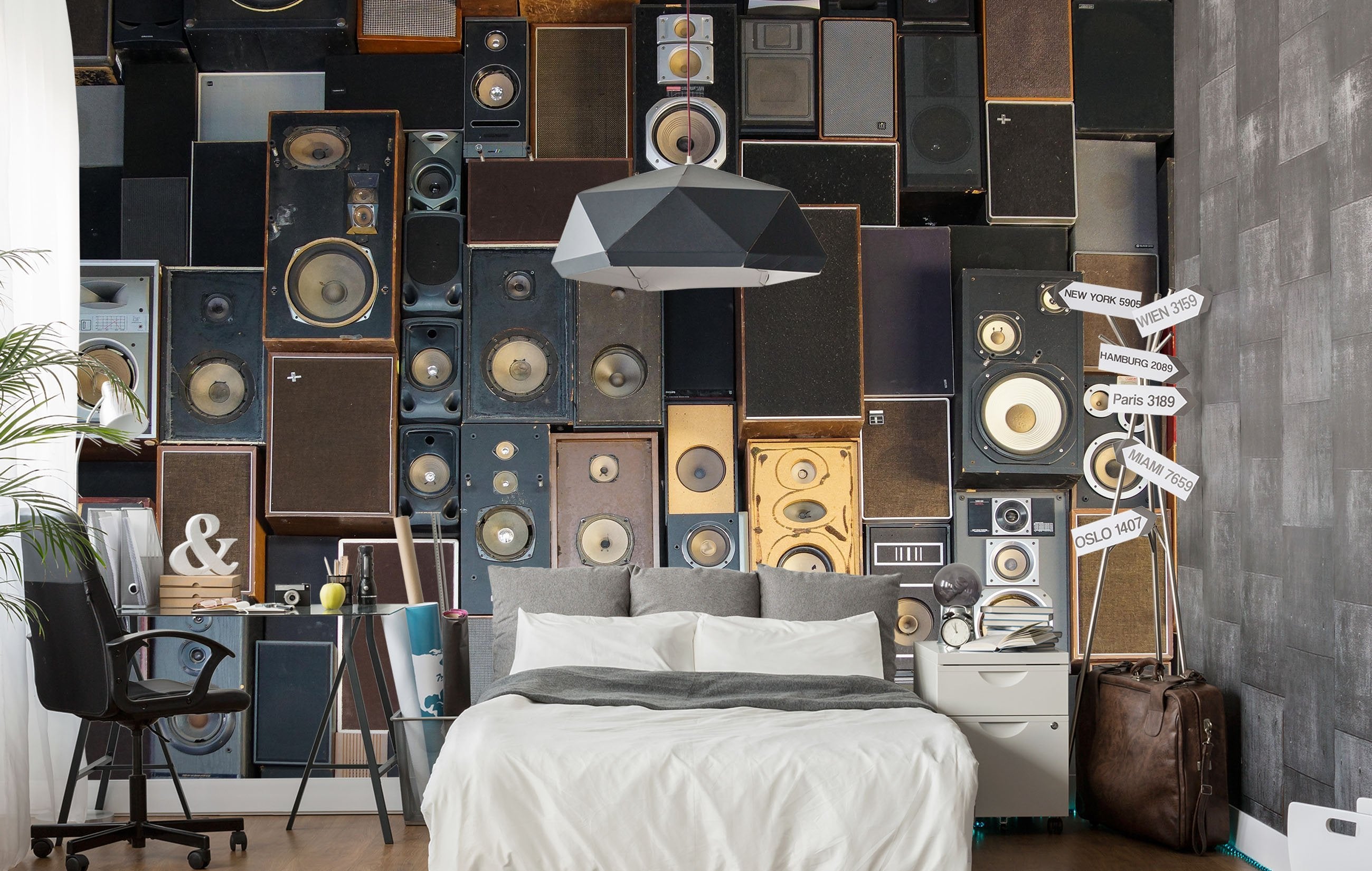 3D Small Speakers 024 Wallpaper AJ Wallpaper