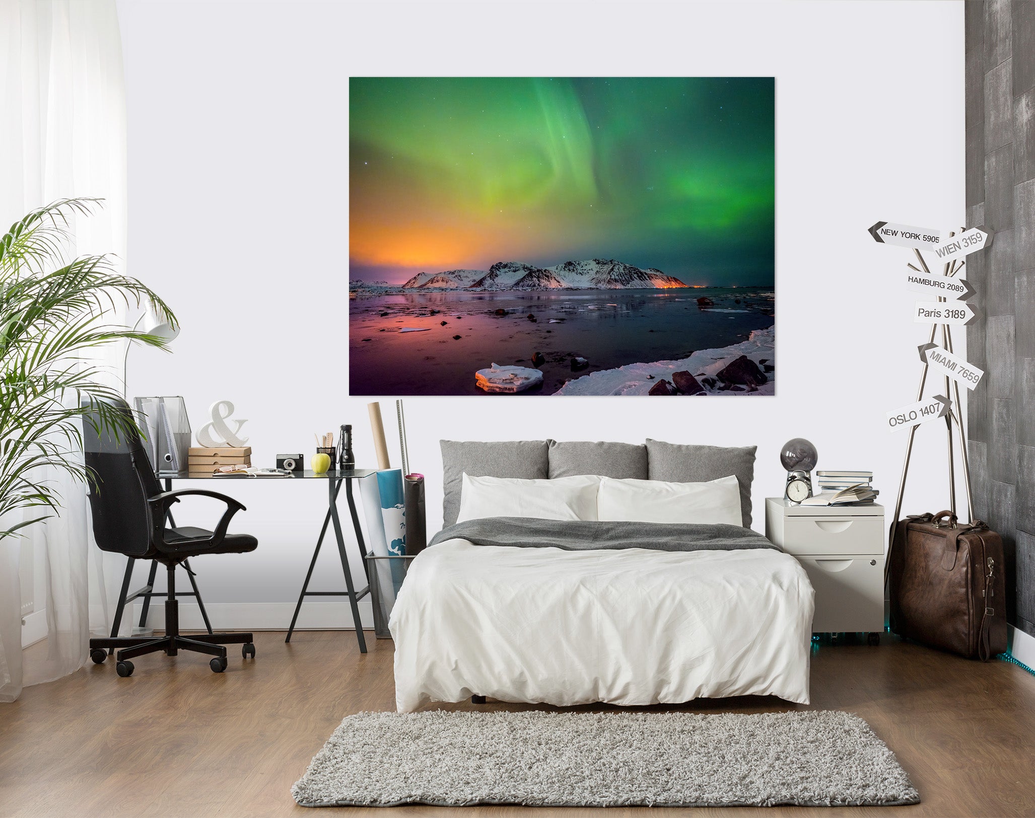 3D Green Light 194 Marco Carmassi Wall Sticker