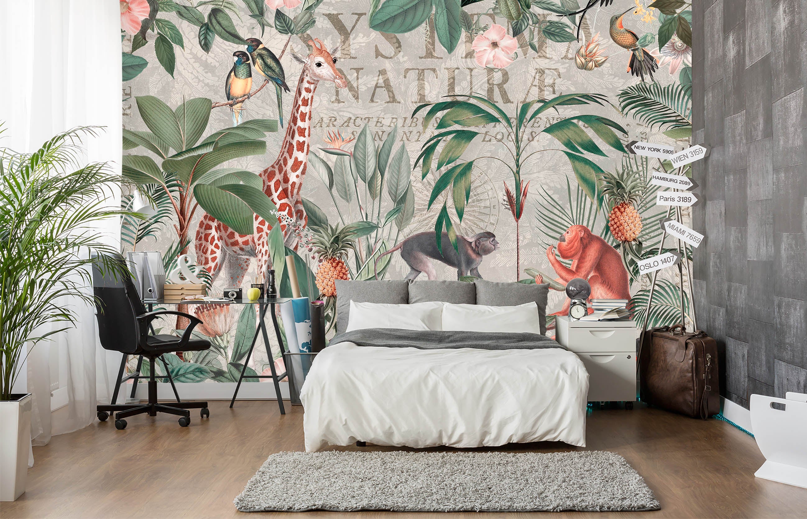 3D Virgin Forest 1428 Andrea haase Wall Mural Wall Murals