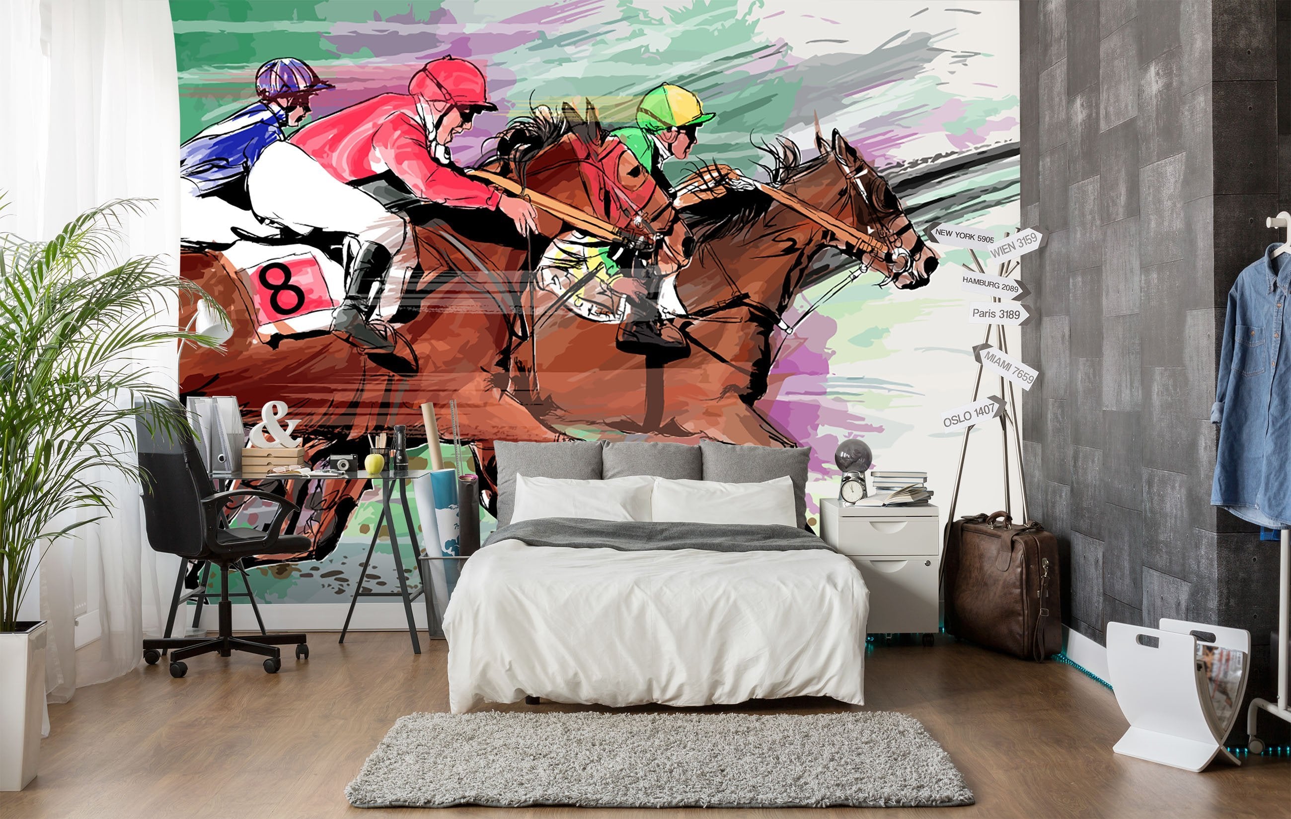 3D Horse Riding 070 Wallpaper AJ Wallpaper