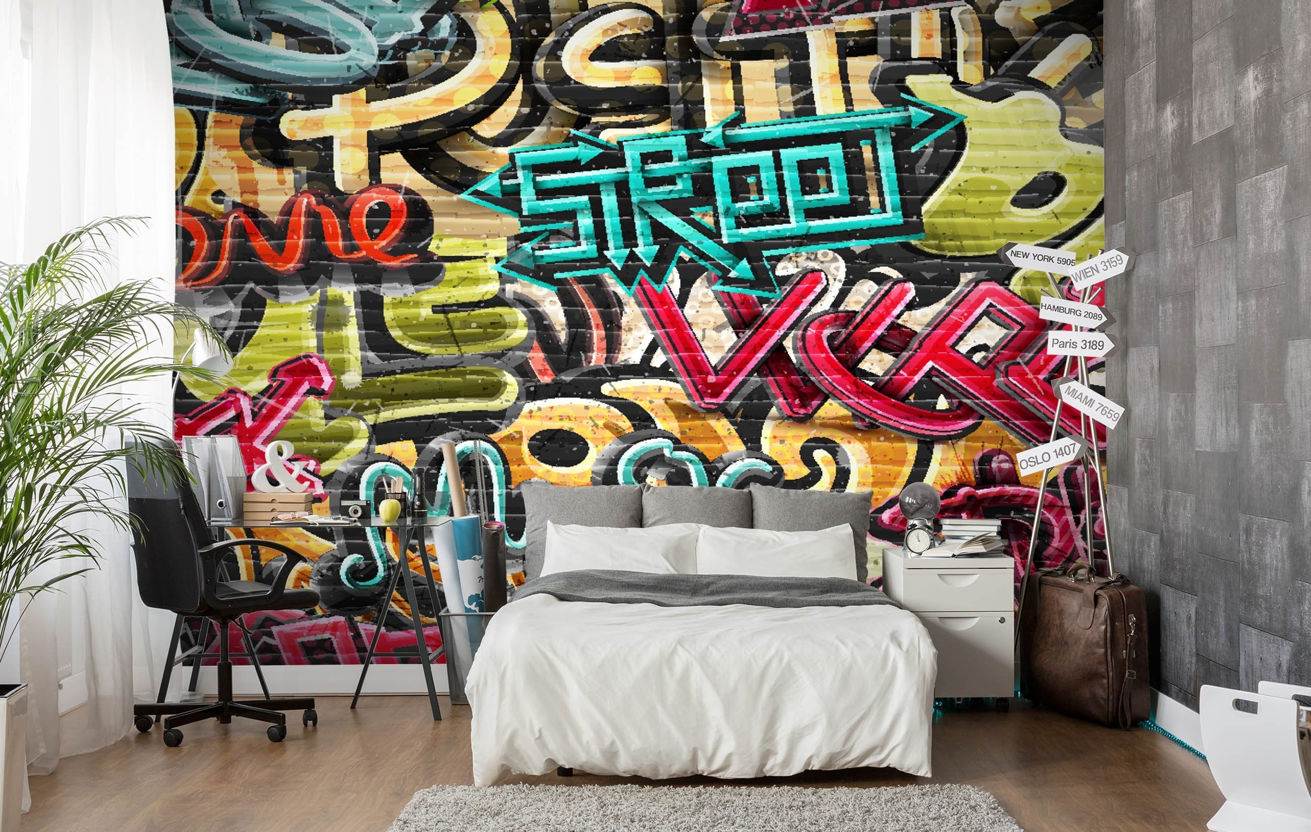 3D Cartoon Color Font 694 Wallpaper AJ Wallpaper