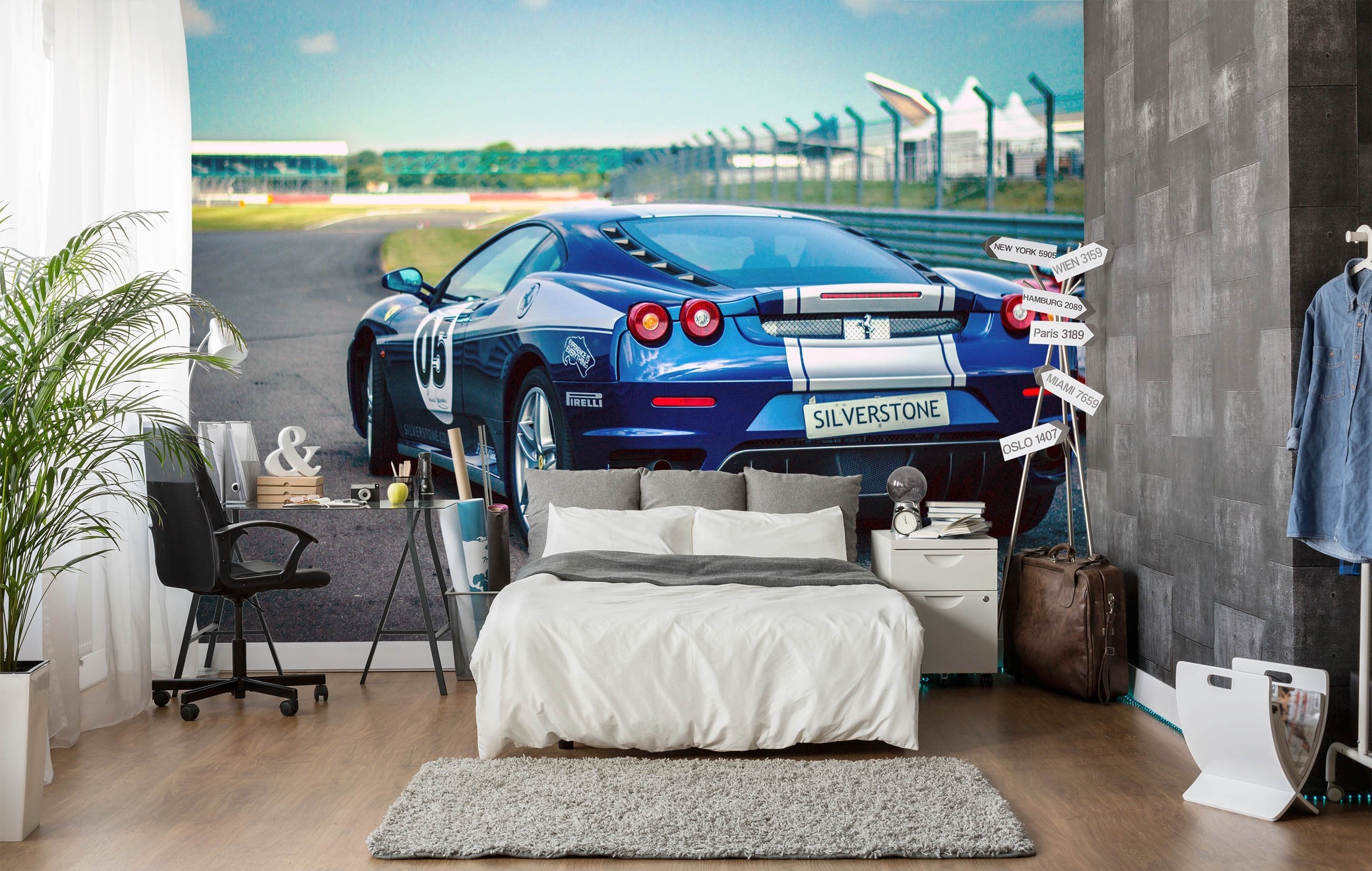 3D Luxury Racing 126 Wallpaper AJ Wallpaper