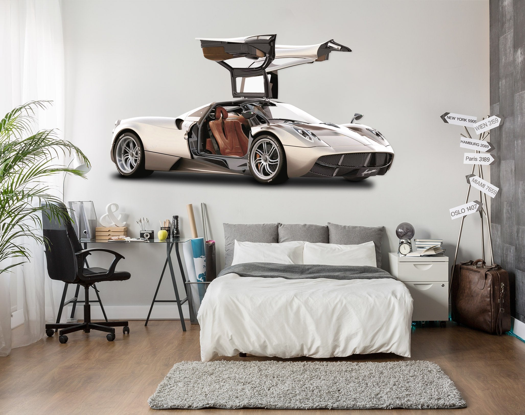 3D Pagani 0308 Vehicles Wallpaper AJ Wallpaper