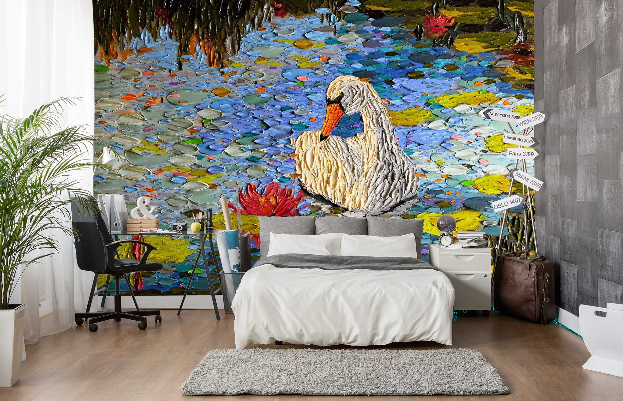 3D Spring Awakening 1415 Dena Tollefson Wall Mural Wall Murals