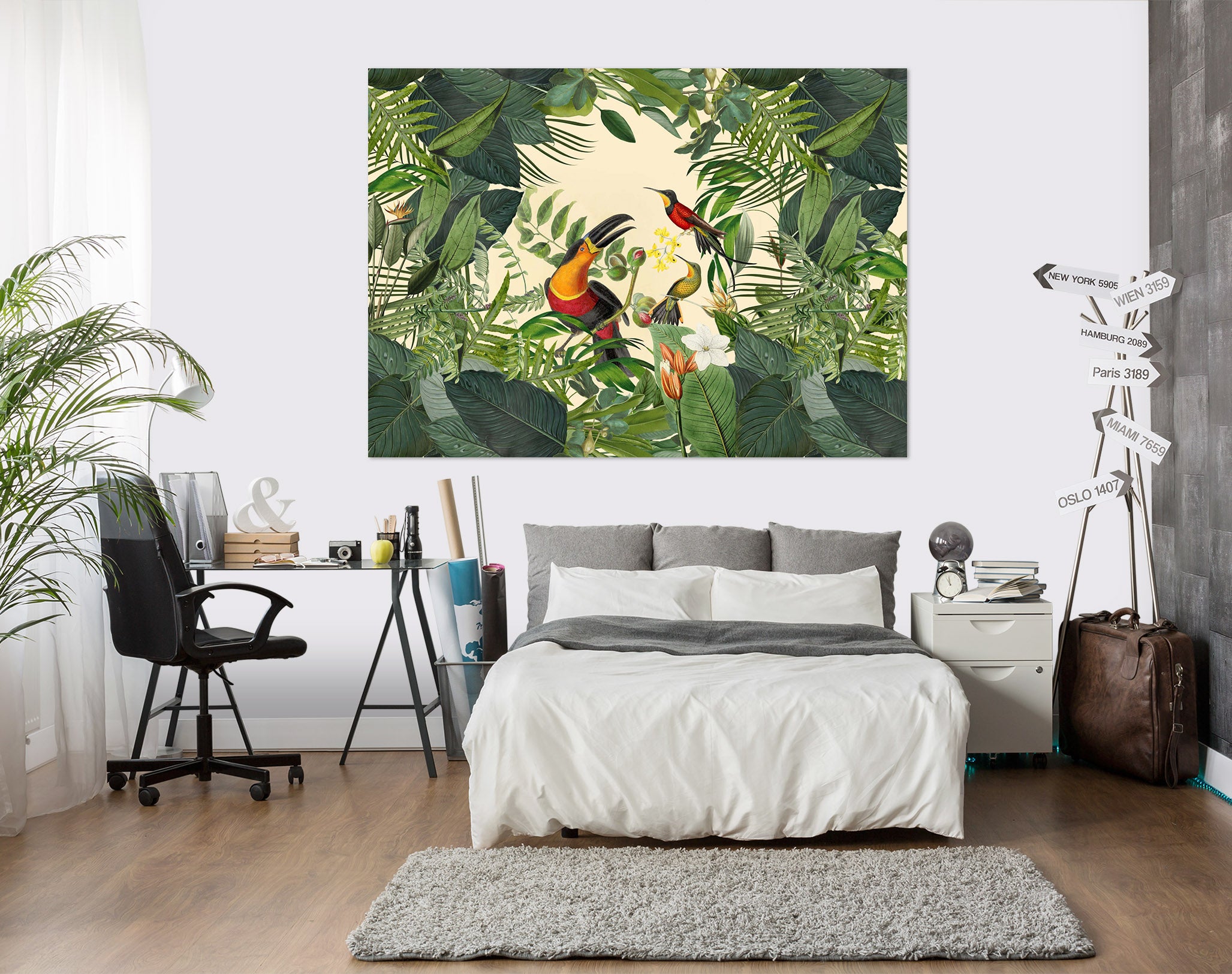 3D Toucan 013 Andrea haase Wall Sticker