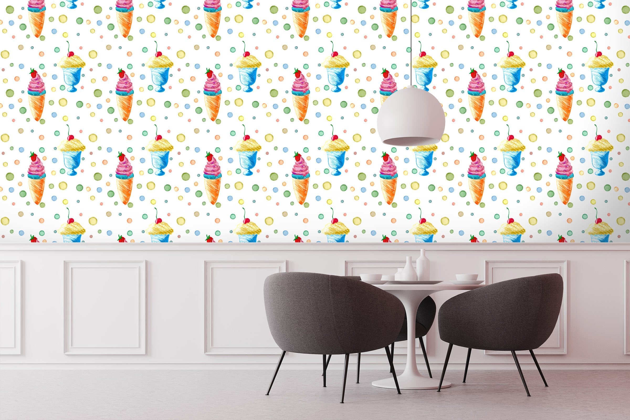 3D Cartoon Ice Cream 55 Wallpaper AJ Wallpaper 2