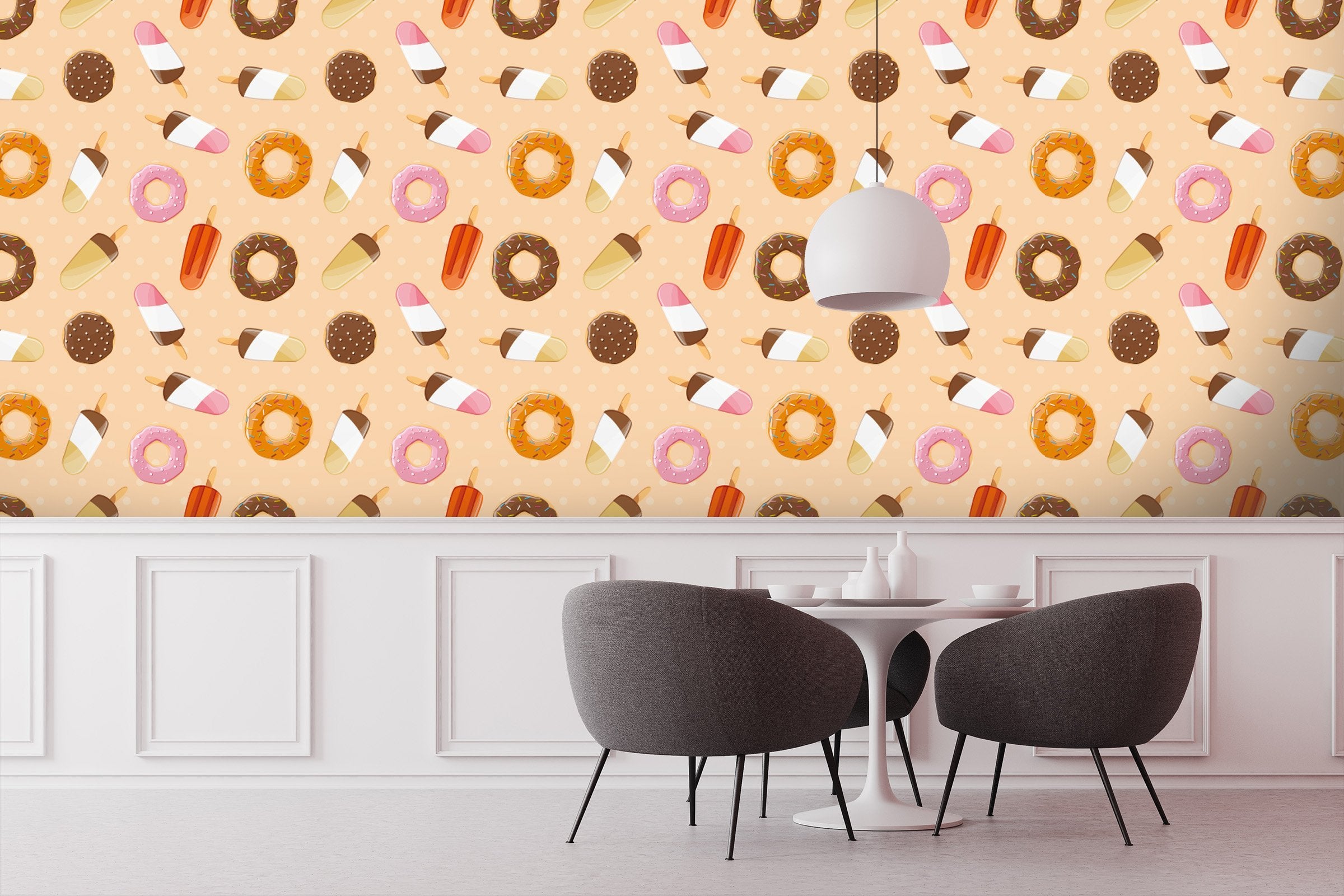 3D Donut Ice Cream 2989 Wallpaper AJ Wallpaper 2