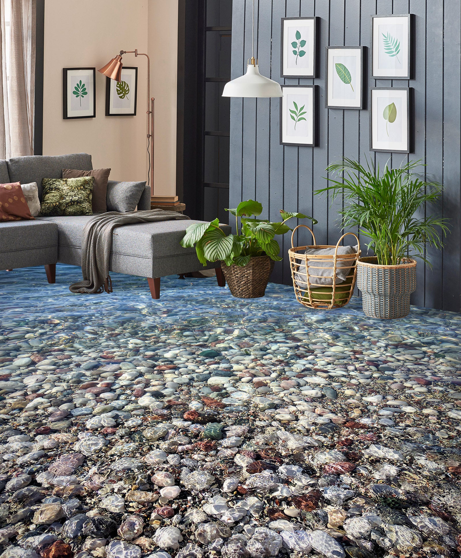 3D Dense Little Stones 828 Floor Mural Wallpaper Murals Rug & Mat Print Epoxy waterproof bath floor